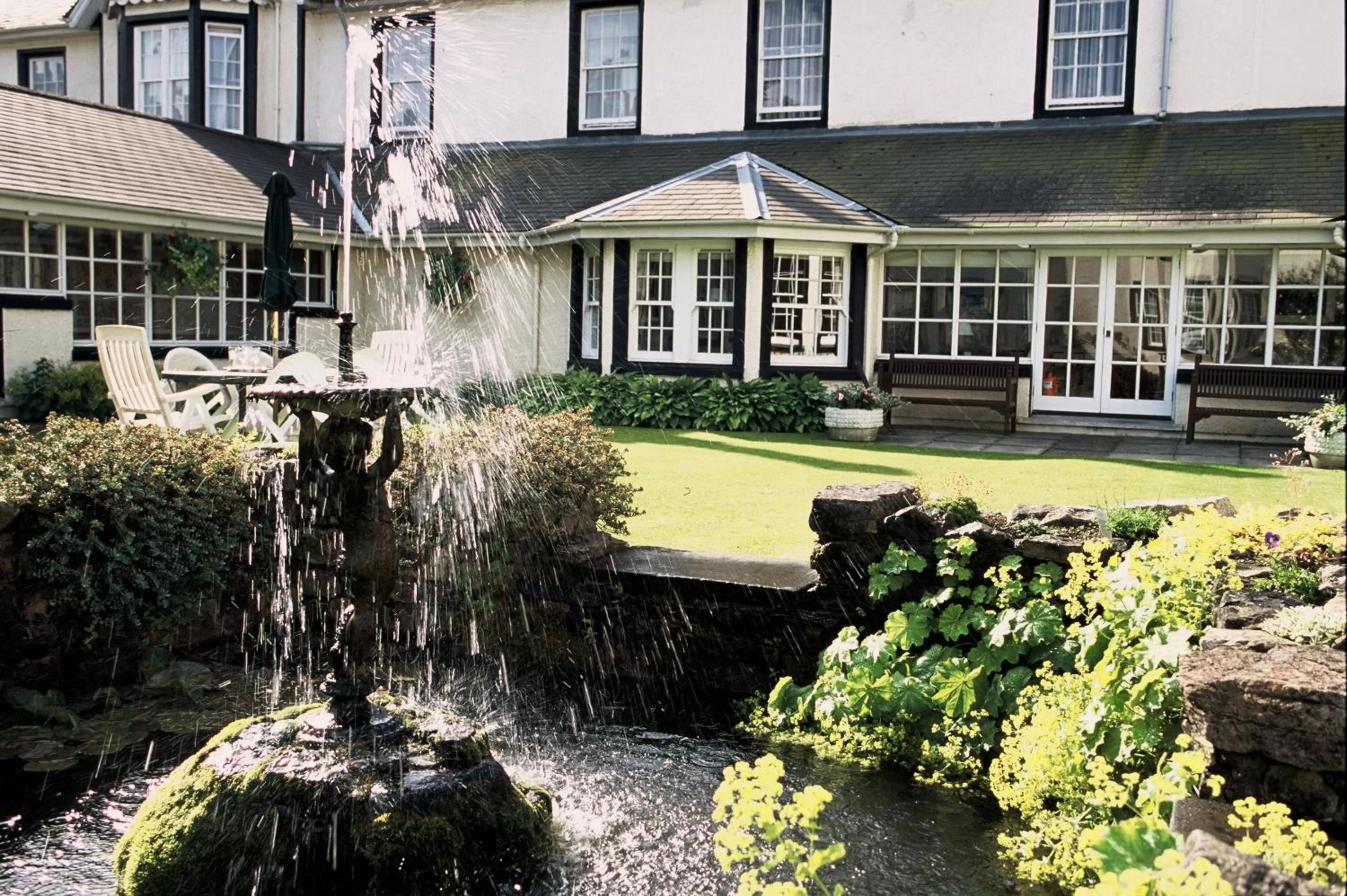 Facade/entrance in Green Hotel