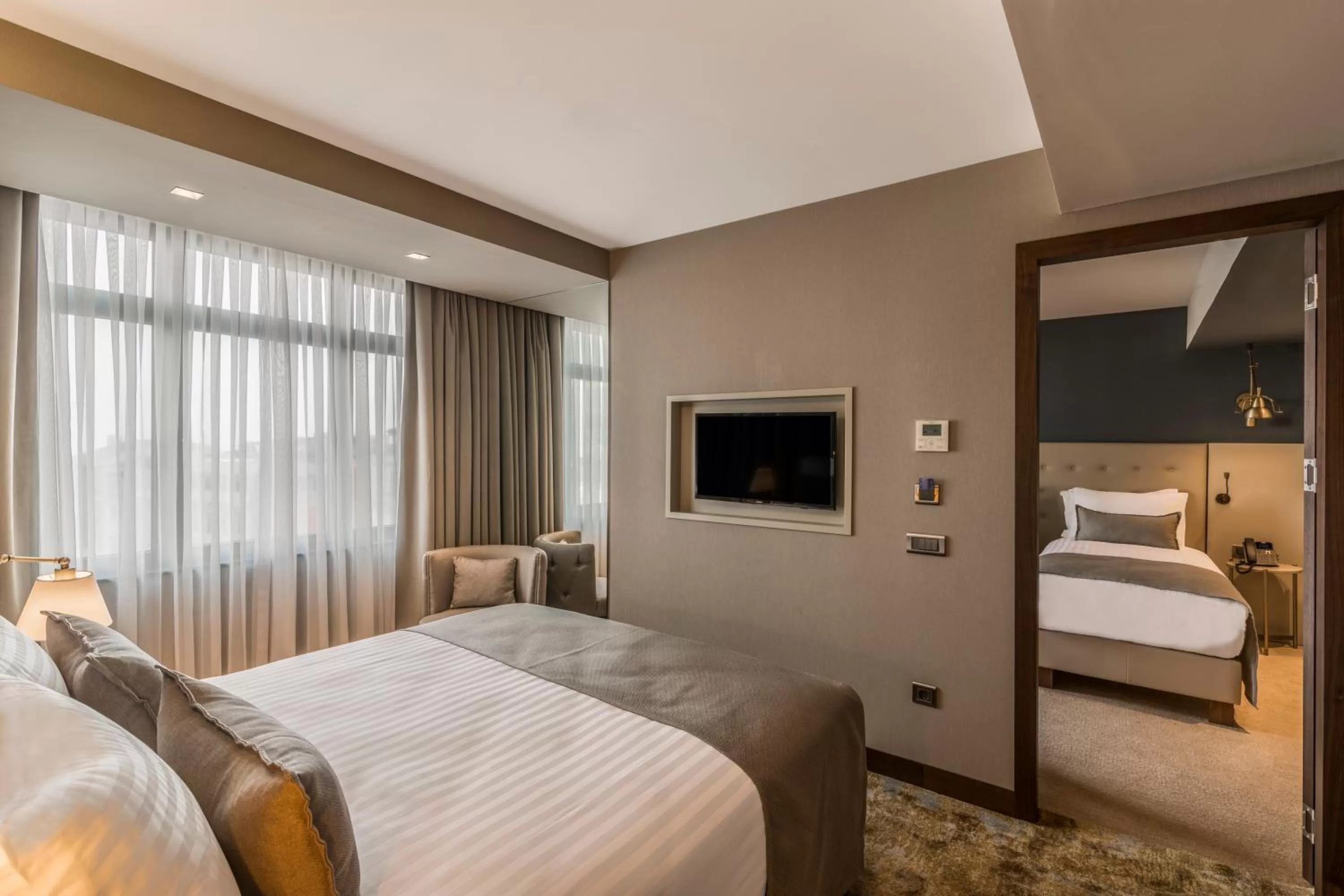 Decorative detail, Bed in Galata Times Hotel