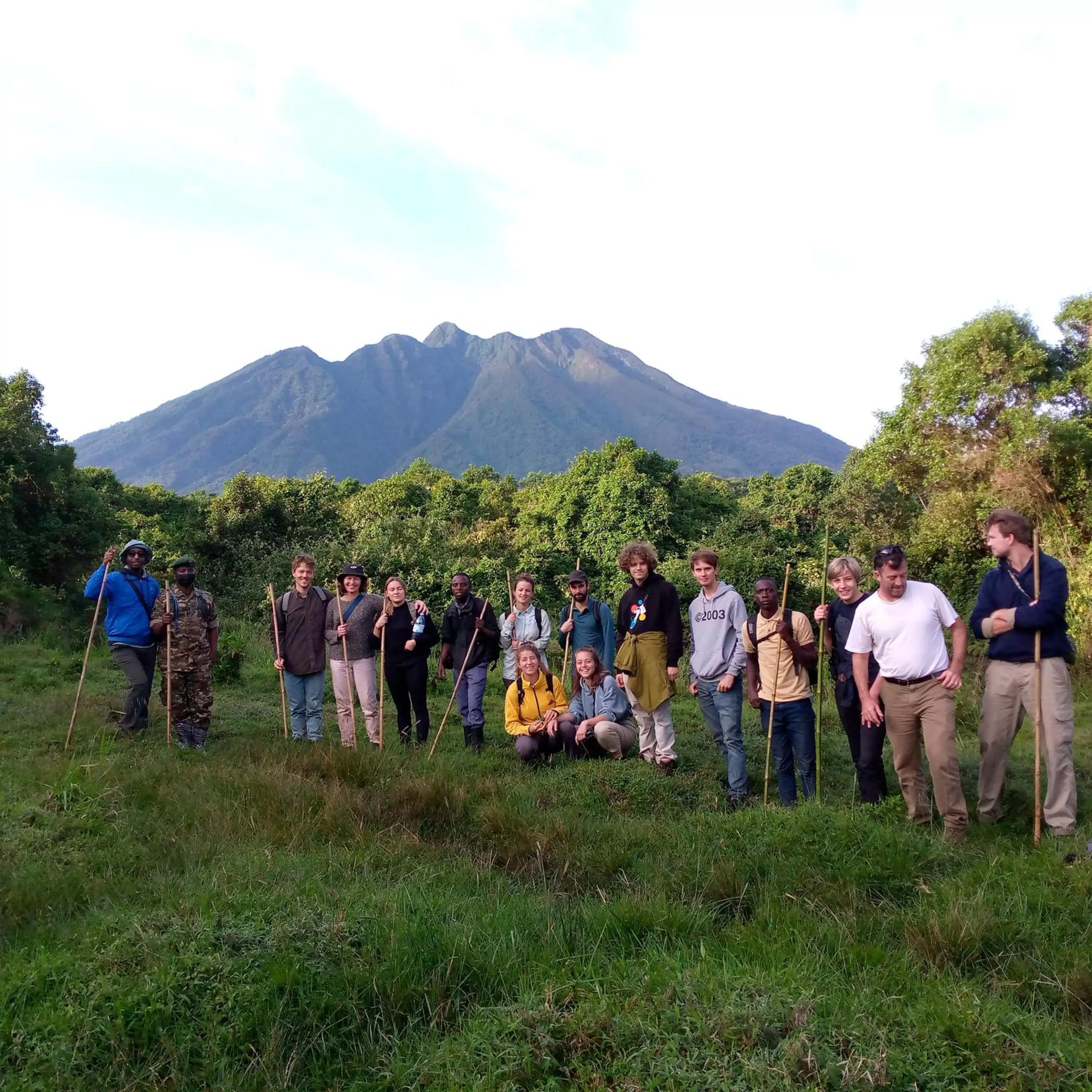 group of guests in Santaviva Hotel