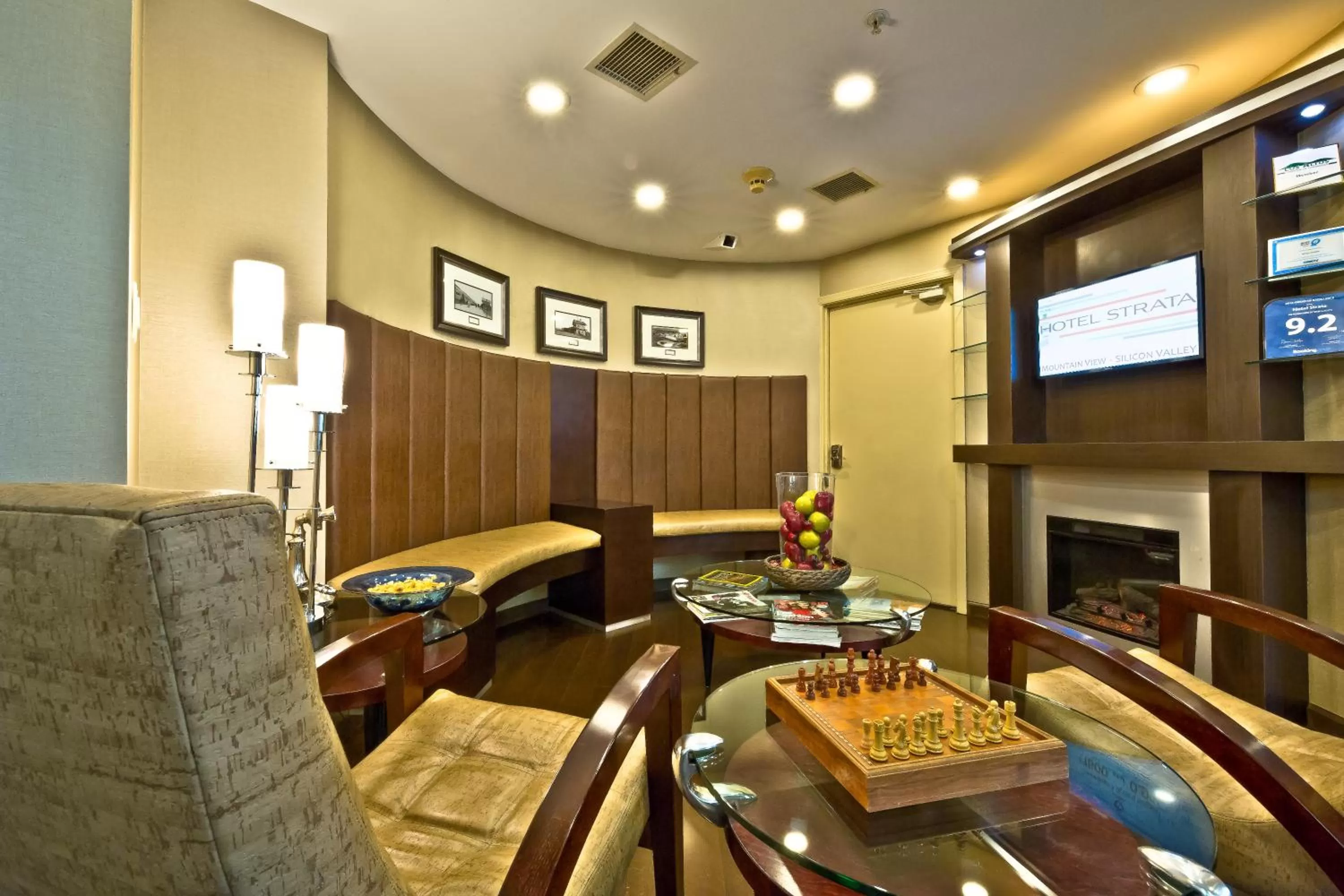 Lobby or reception in Hotel Strata