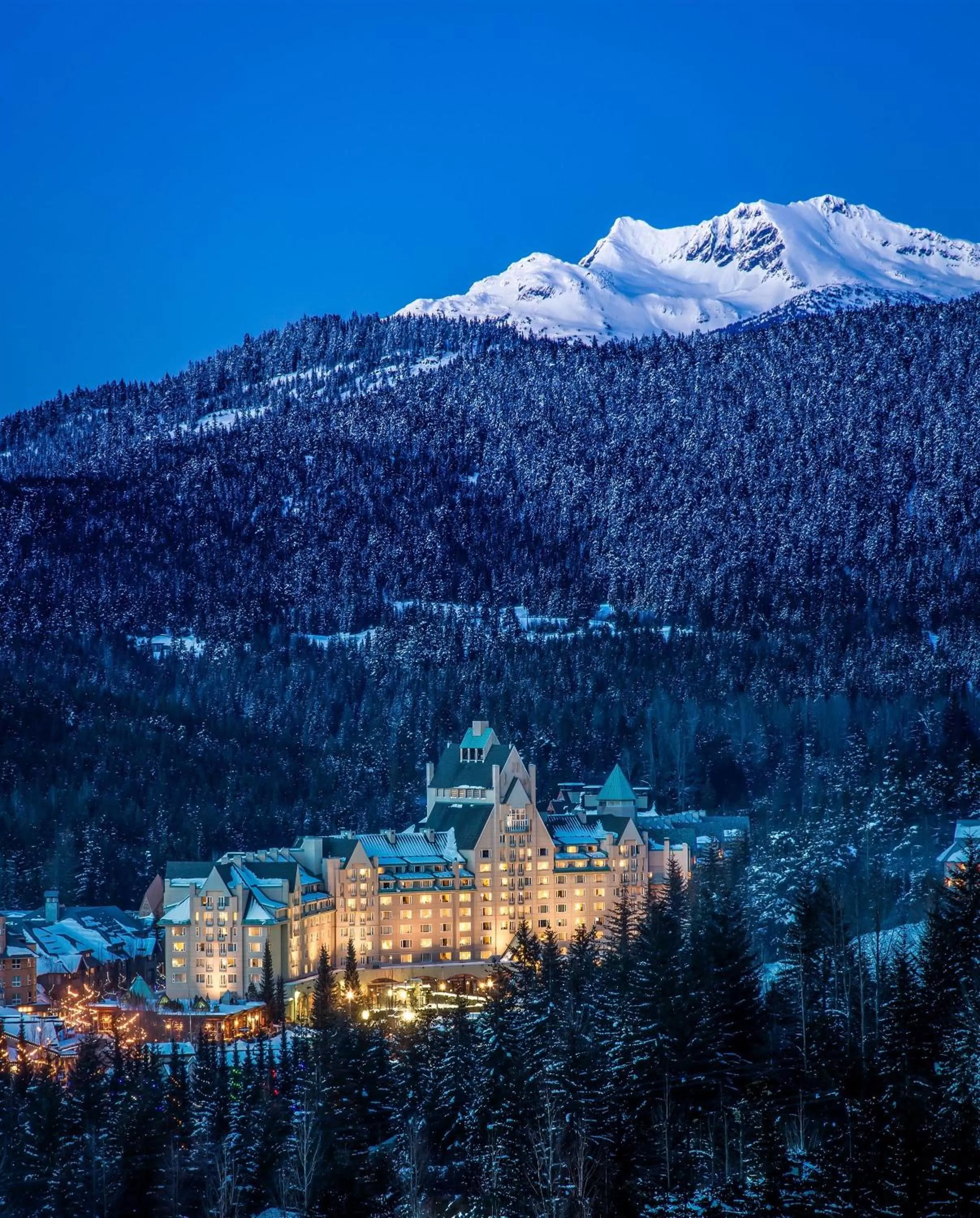 Bird's eye view in Fairmont Chateau Whistler