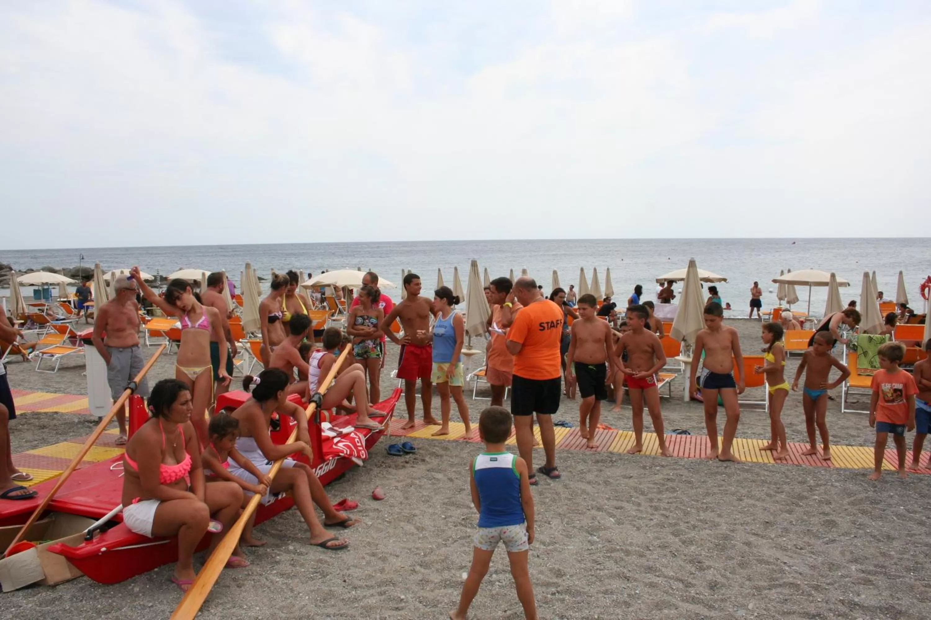 Beach in Hotel Miramare