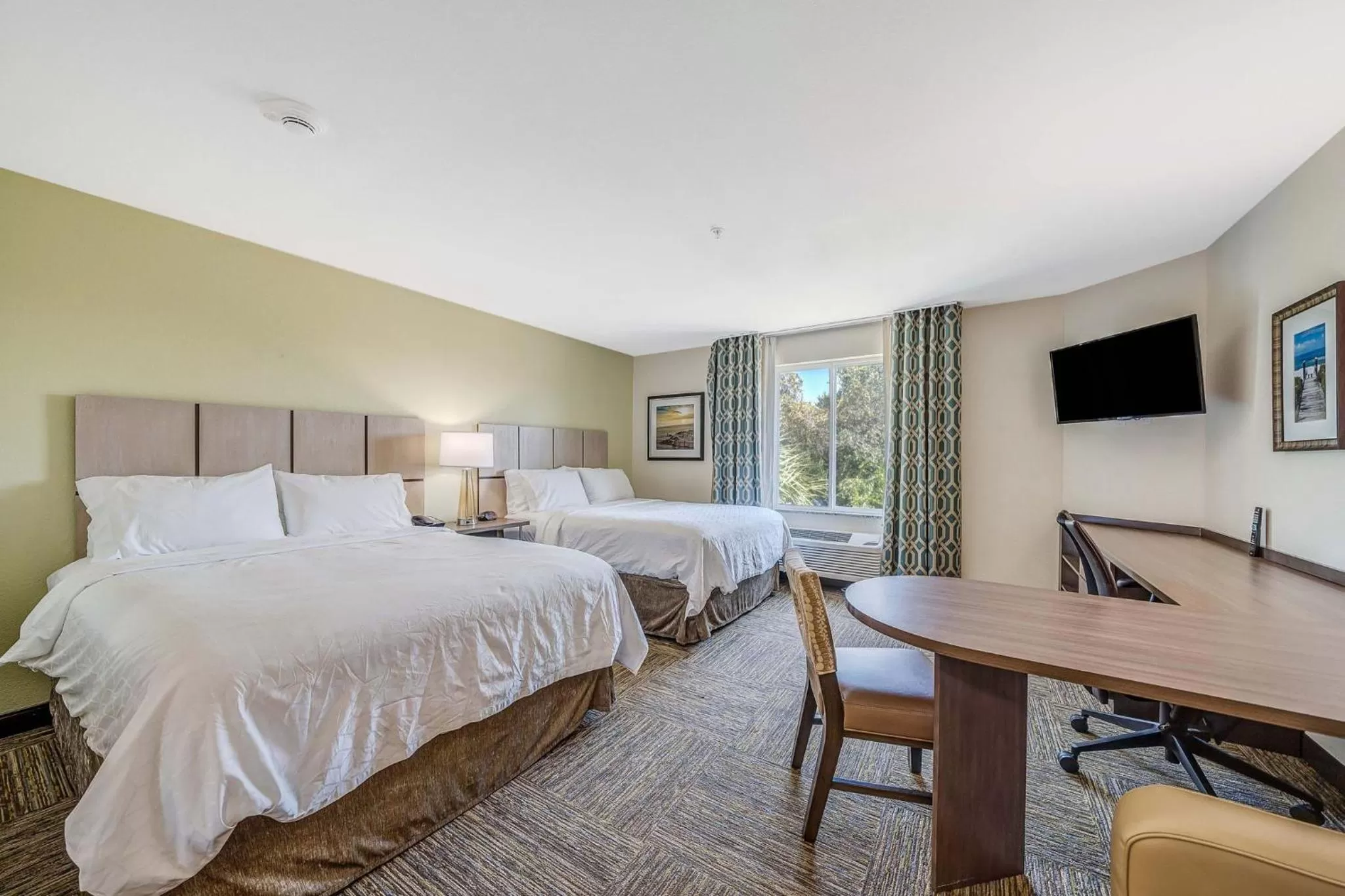 Bedroom, Bed in Candlewood Suites - Panama City Beach Pier Park by IHG