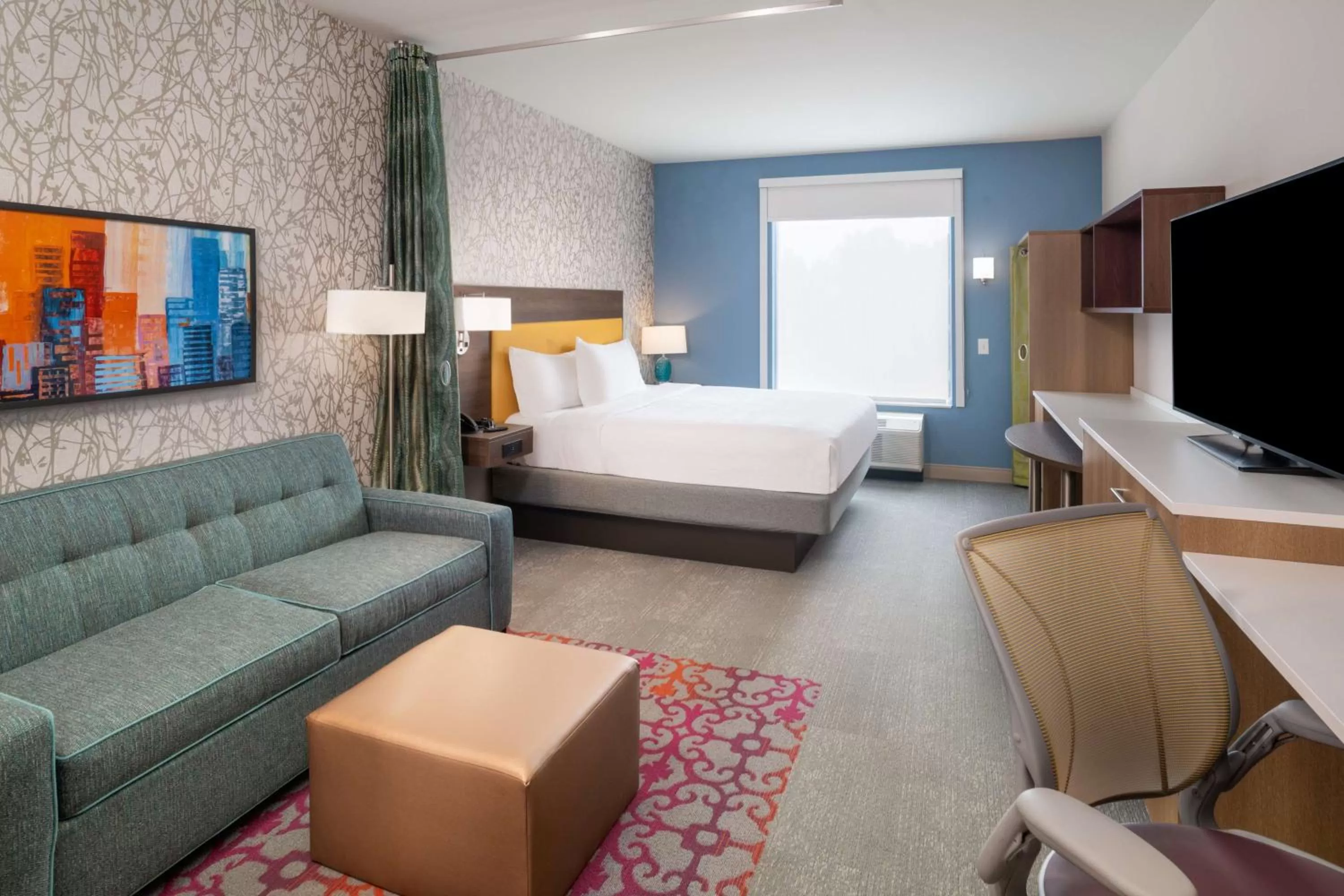 Bedroom, Bed in Home2 Suites By Hilton North Little Rock, Ar