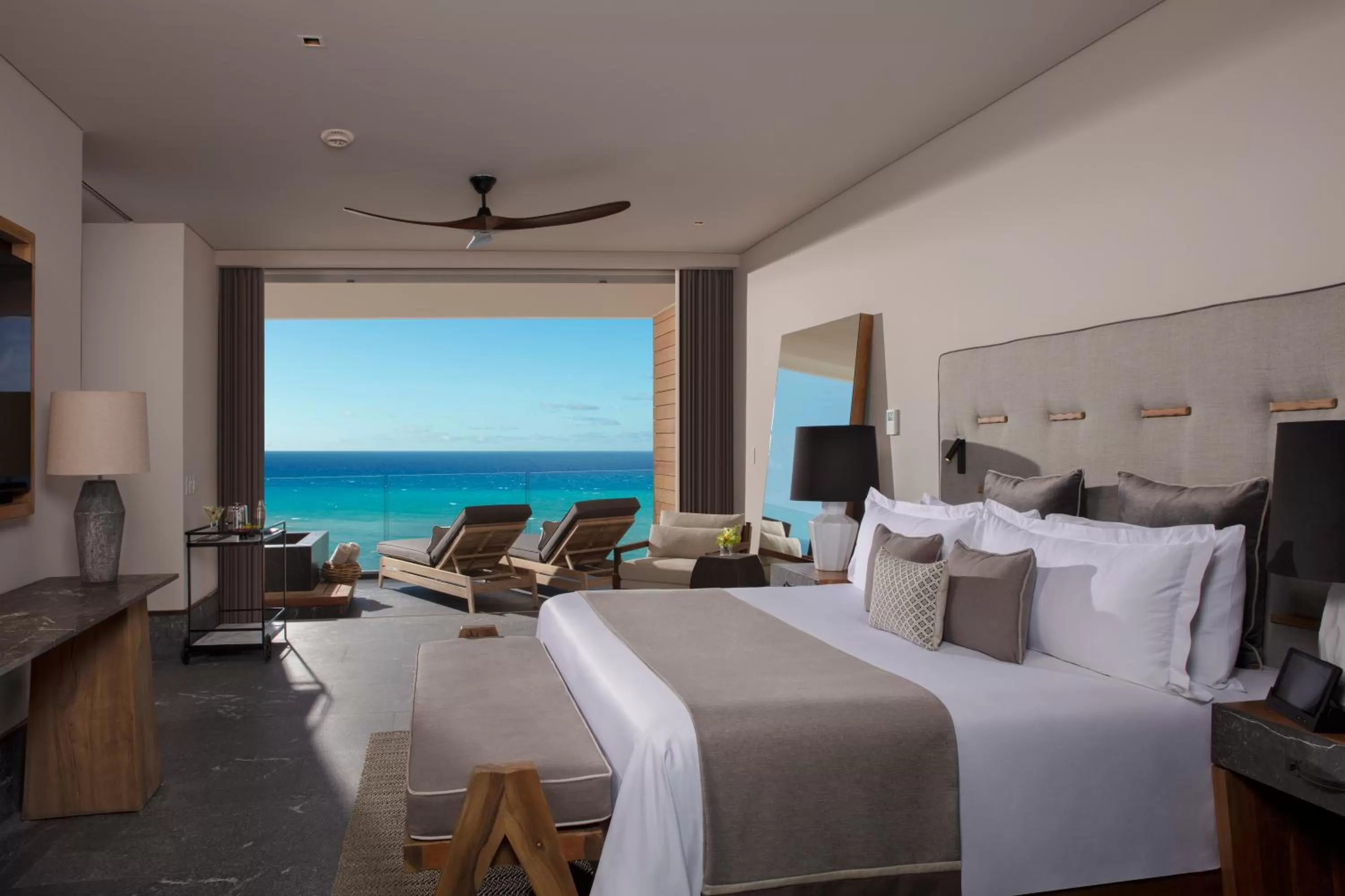 Bed in Secrets Moxché Playa del Carmen - Adults Only - All Inclusive