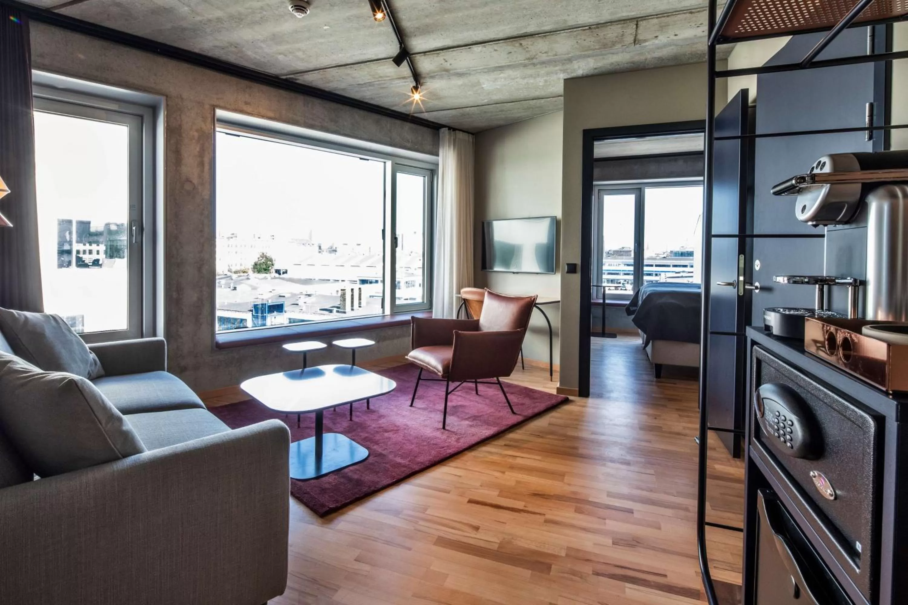 Bedroom in Scandic Kødbyen