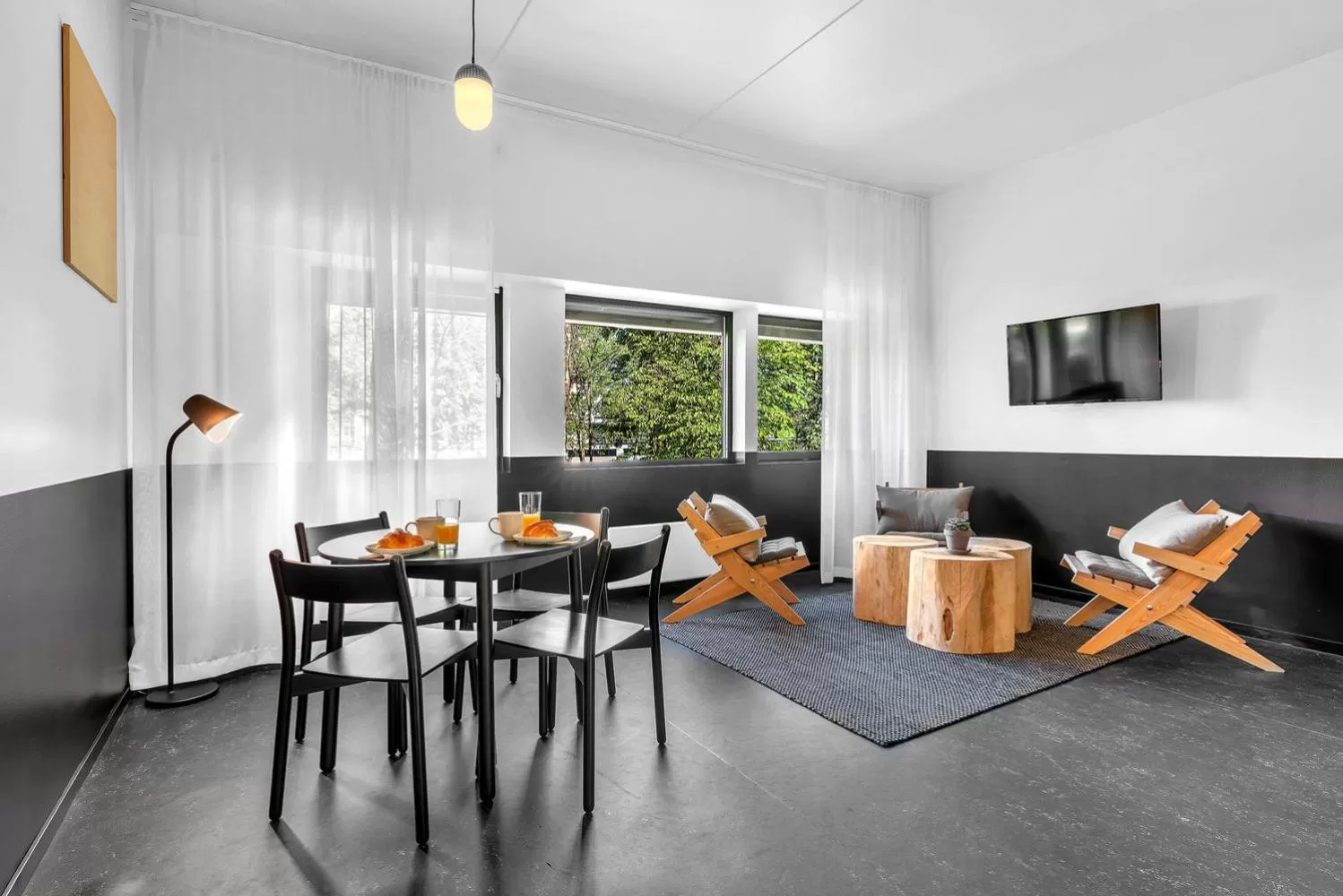 Living room in Forenom Aparthotel Oslo