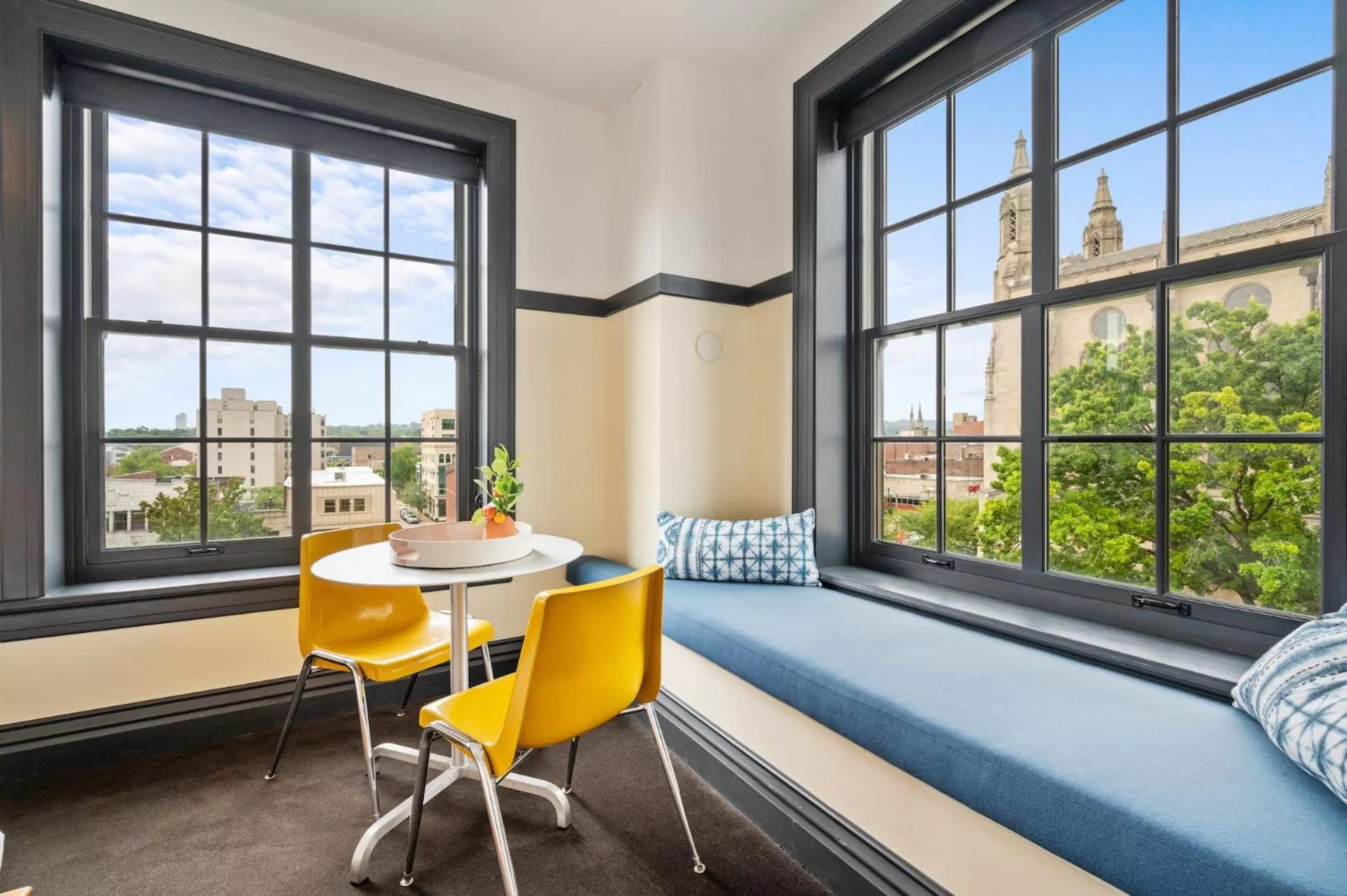 Seating area in The Maverick by Kasa