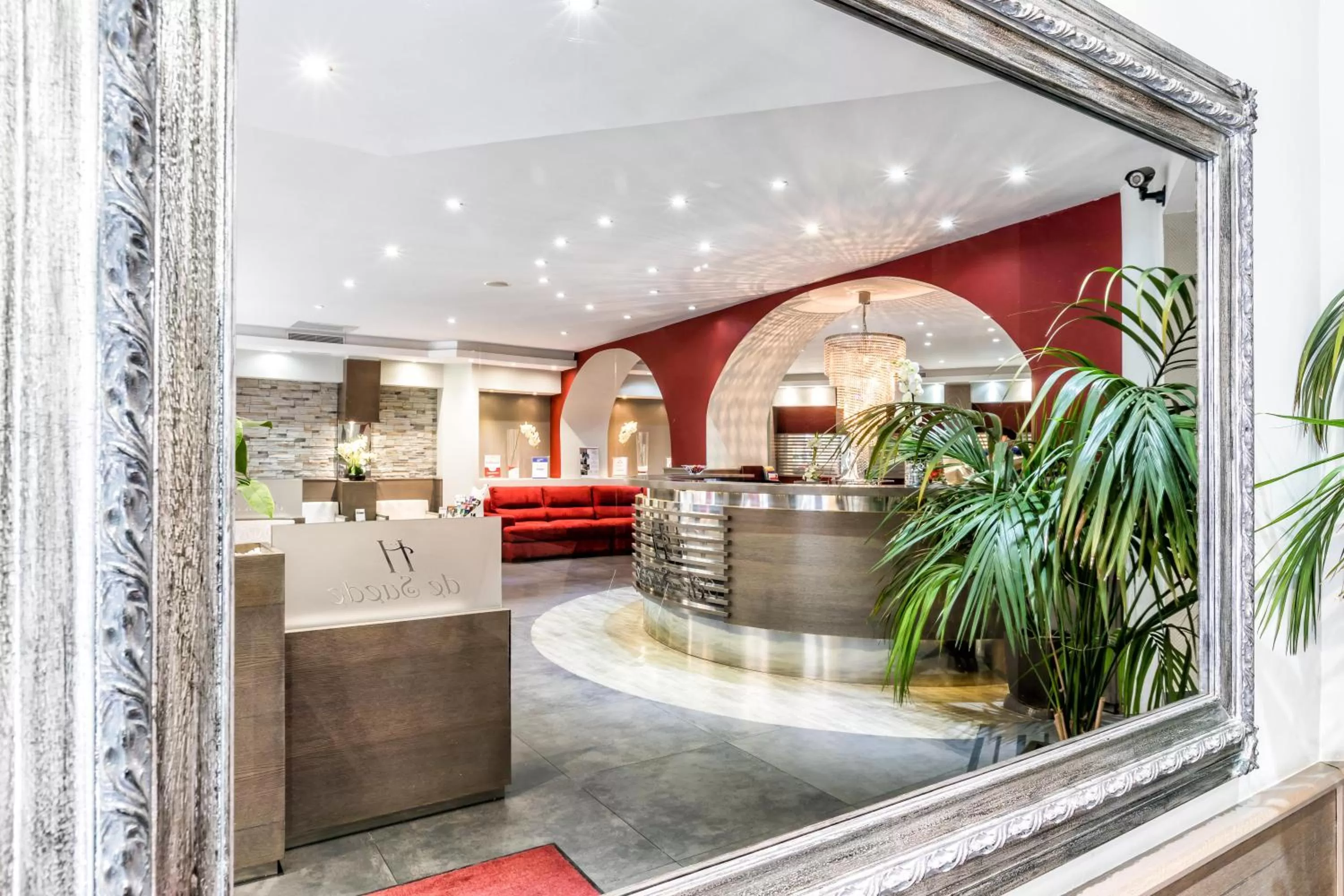 Lobby or reception in Hotel De Suède