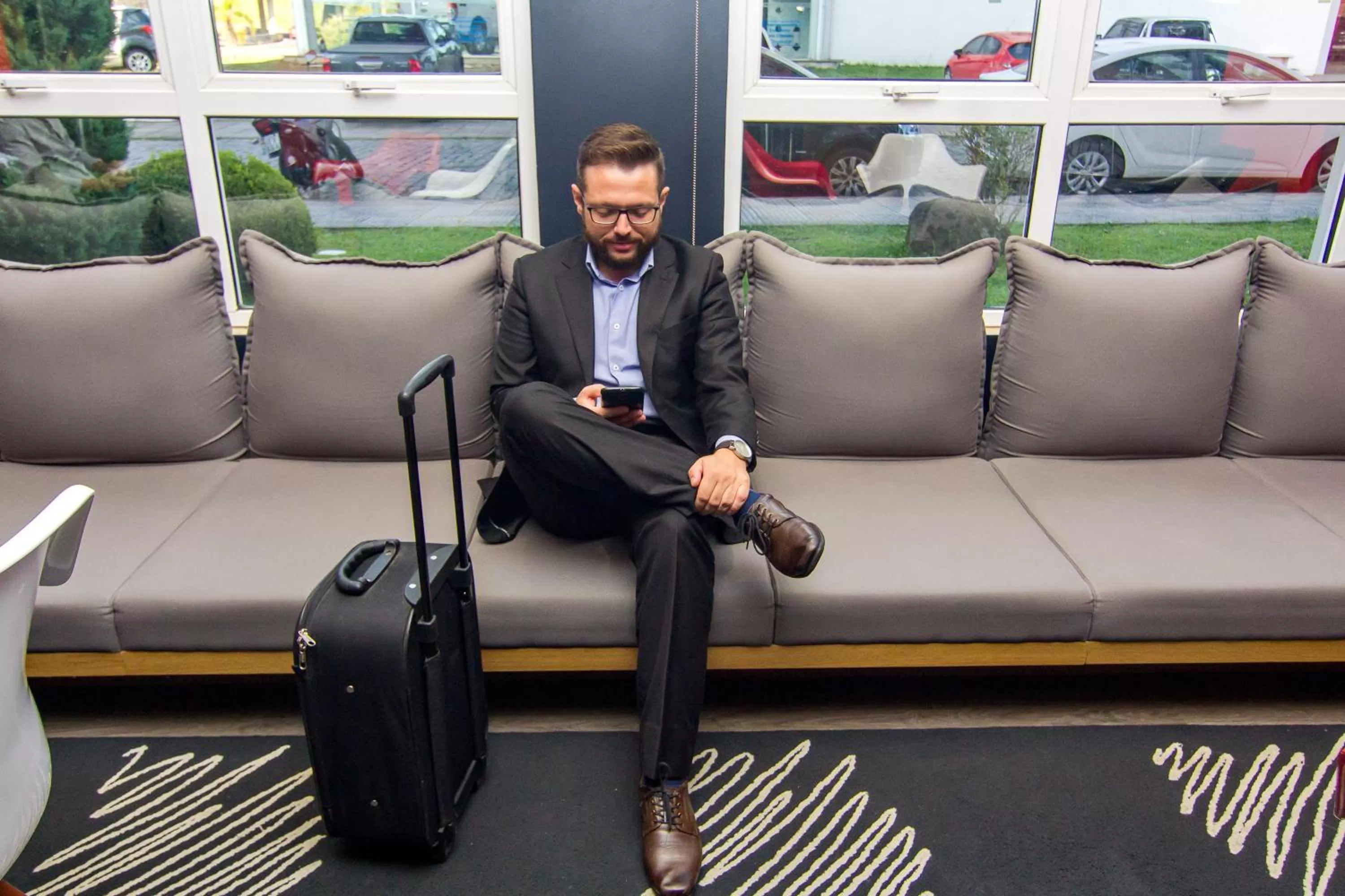 Lobby or reception in ibis Caxias do Sul