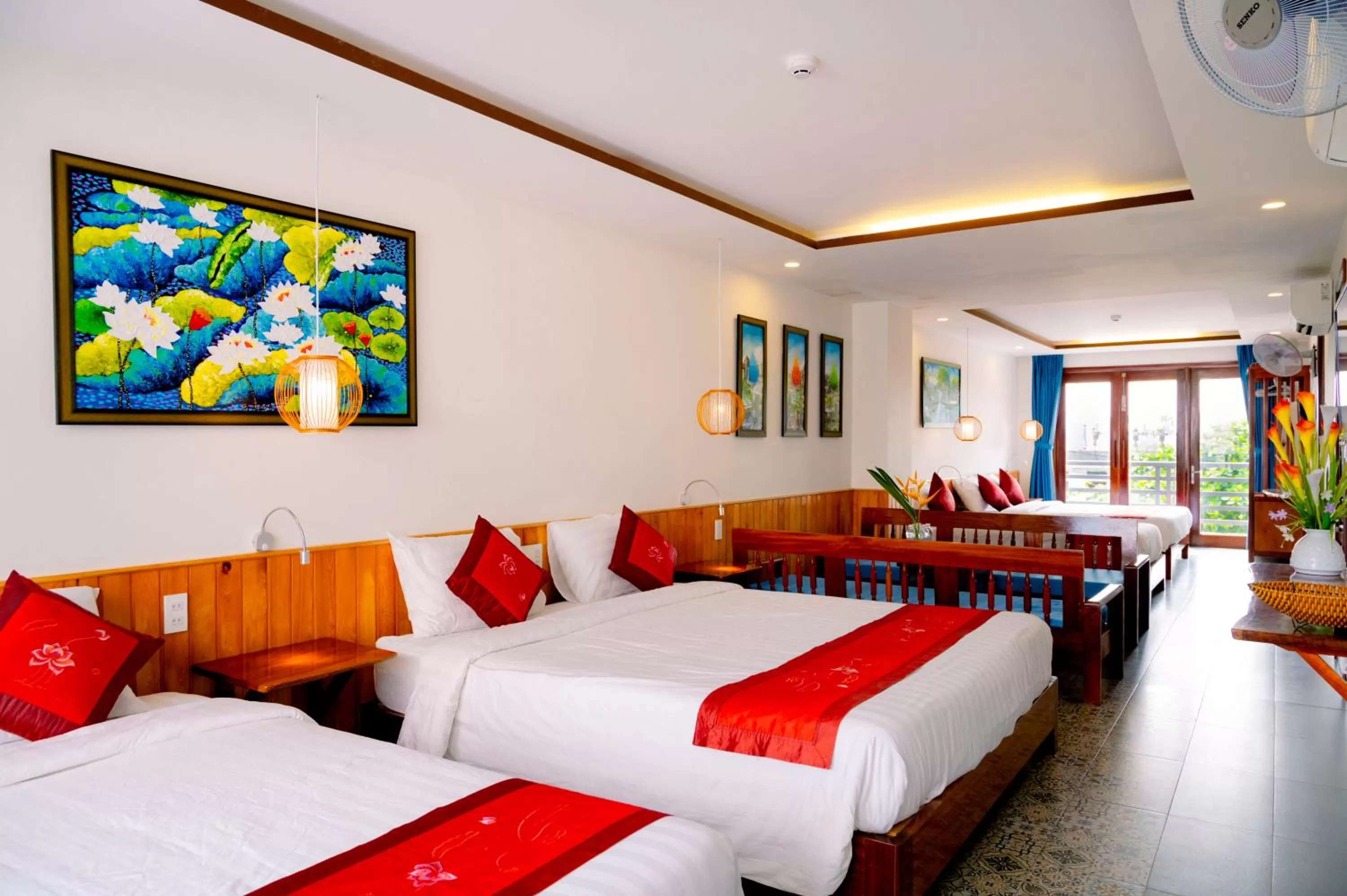 Bed in Villa Loan A HOI AN