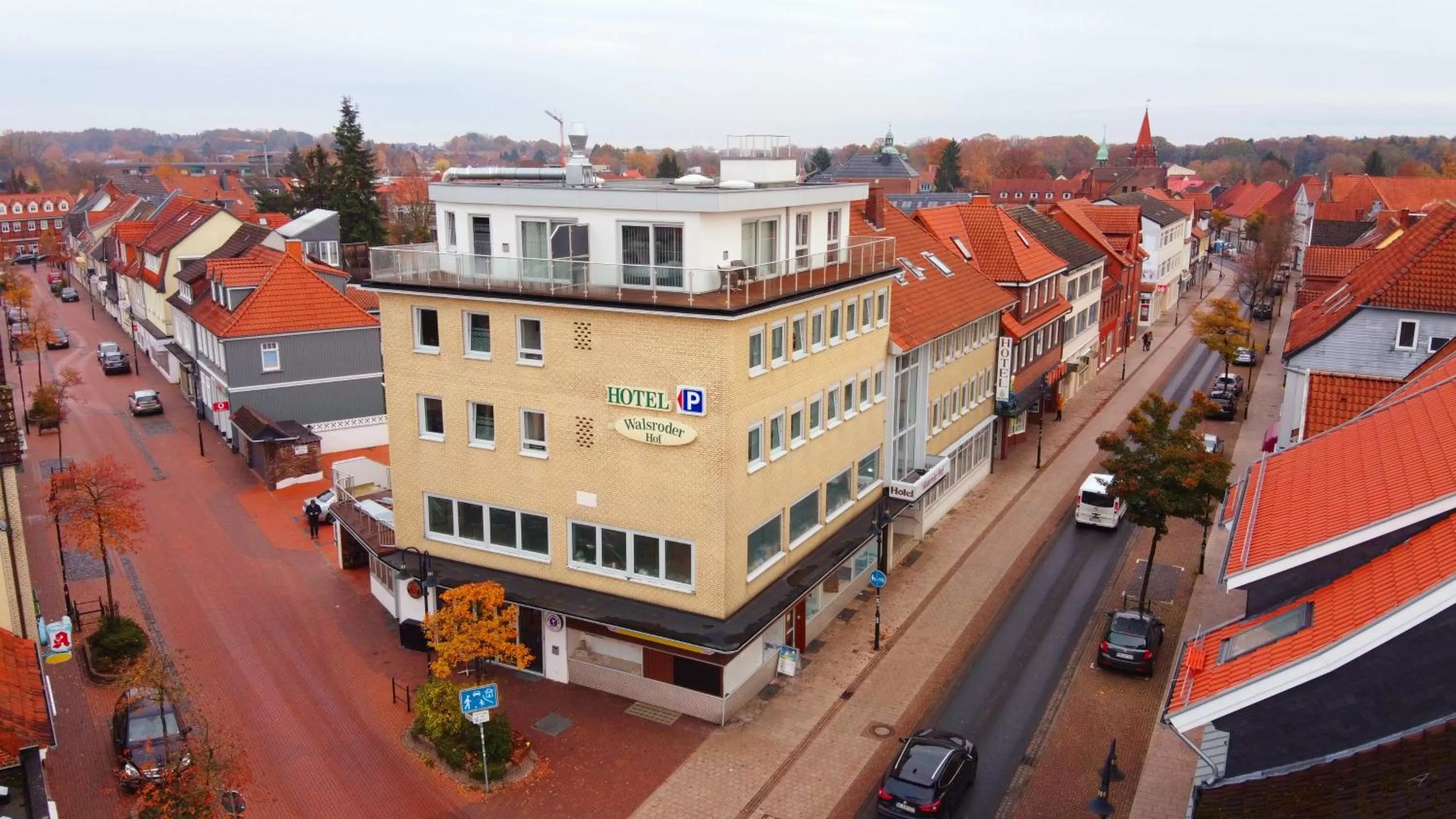 Bird's eye view in Hotel Walsroder Hof