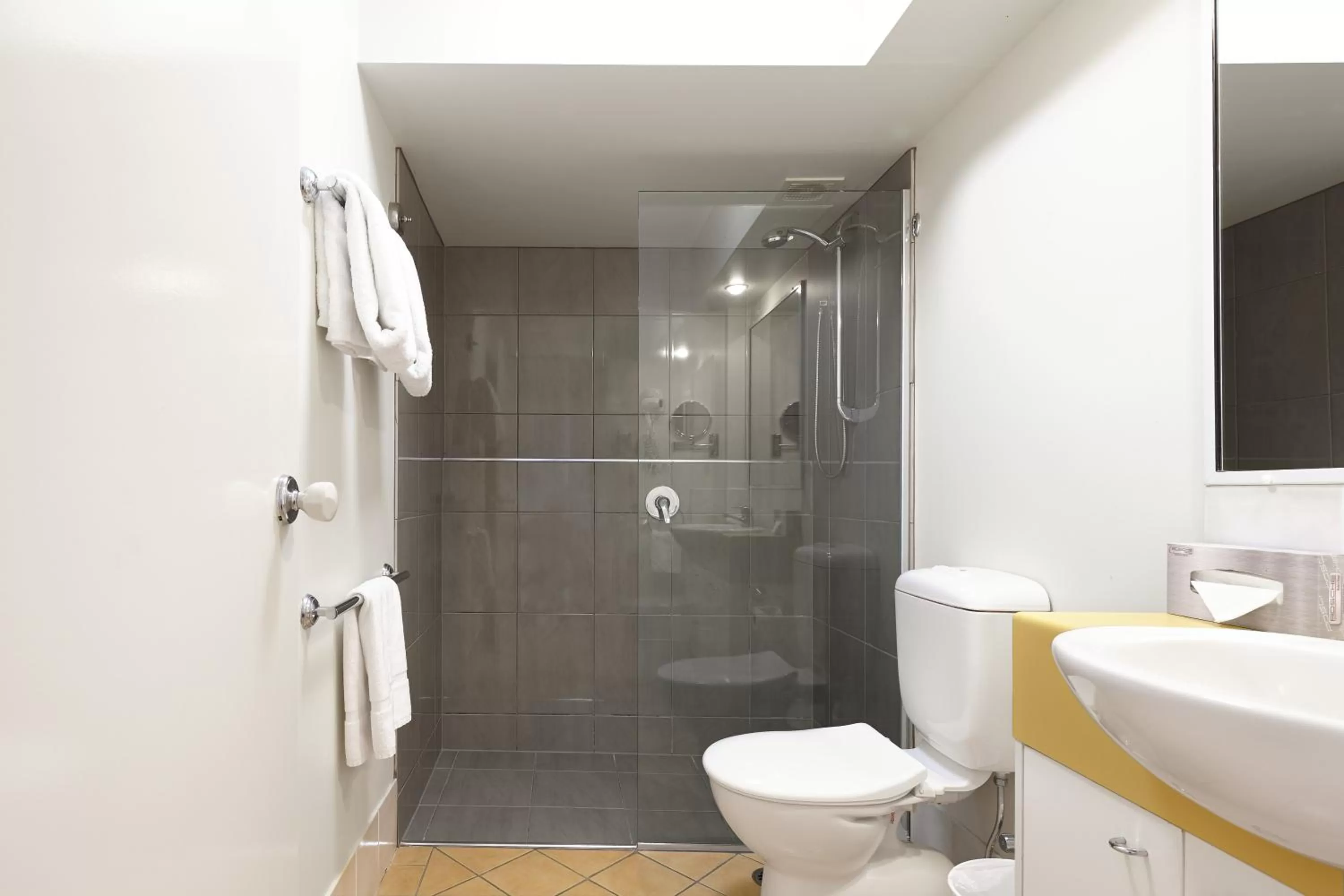 Shower in West End Central Apartments