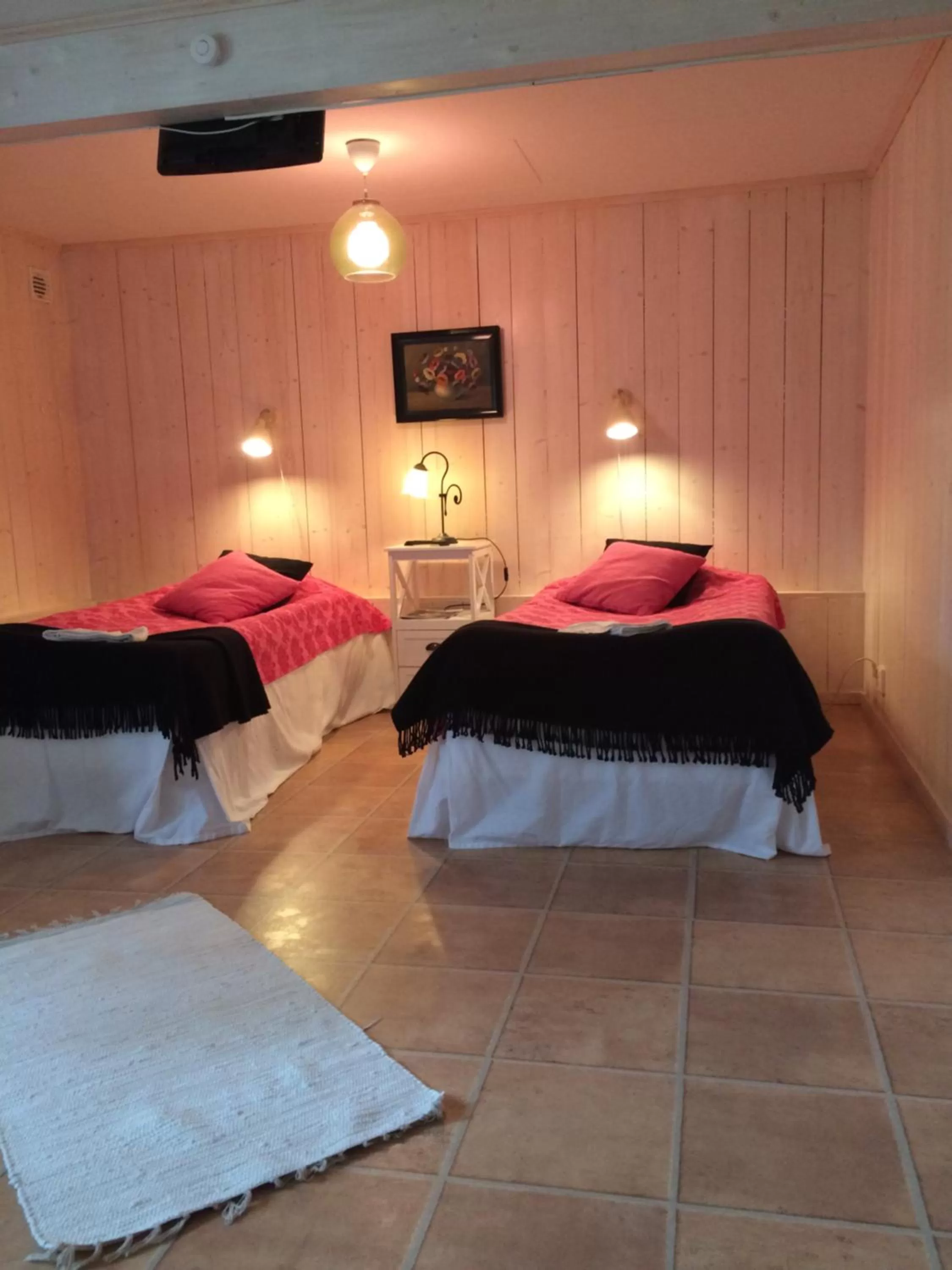 Bed in skummeslöv B & B