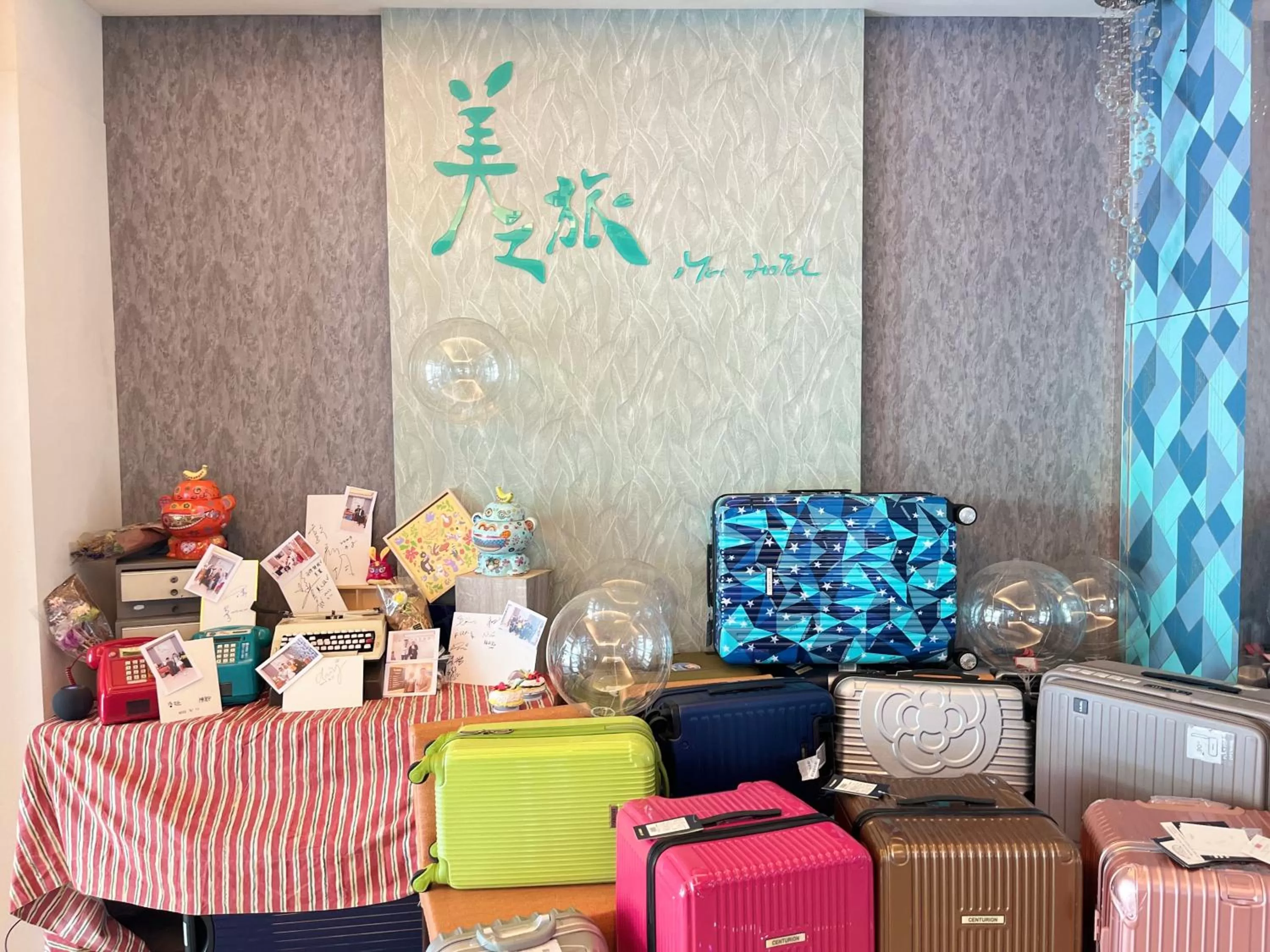 Living room in Mei Hotel