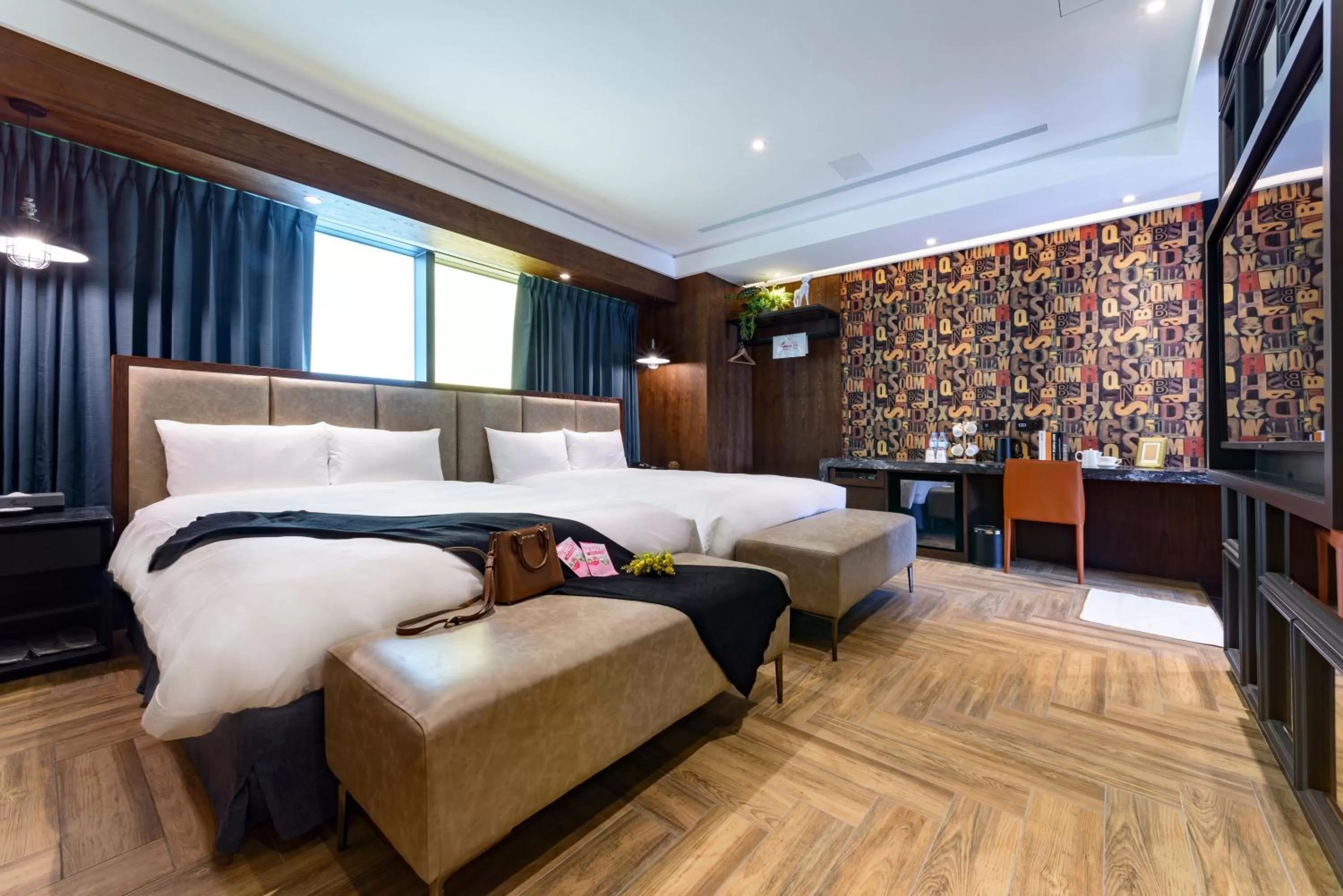 Photo of the whole room, Bed in Norway Forest Motel - Wen Chuang Branch