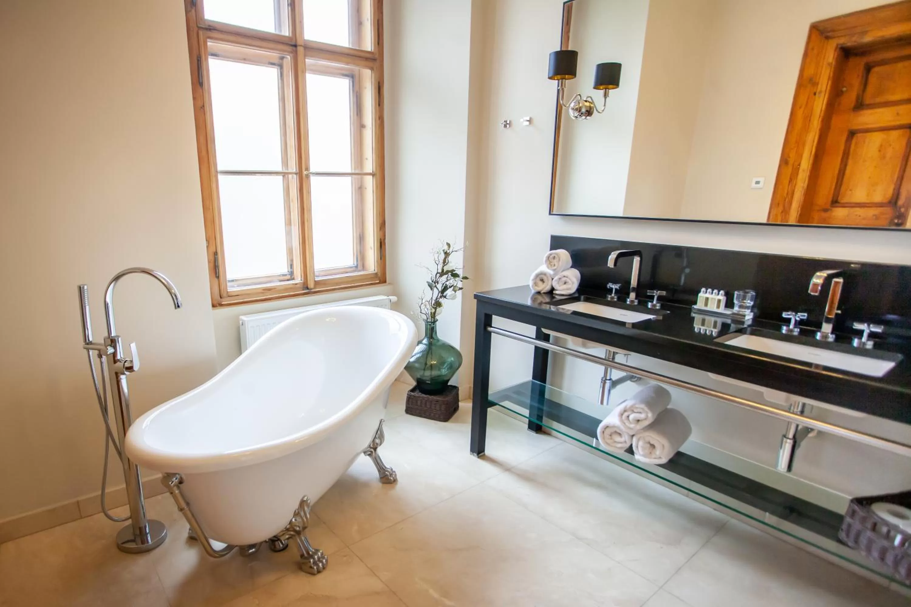 Bathroom in Little King Hotel U Malvaze