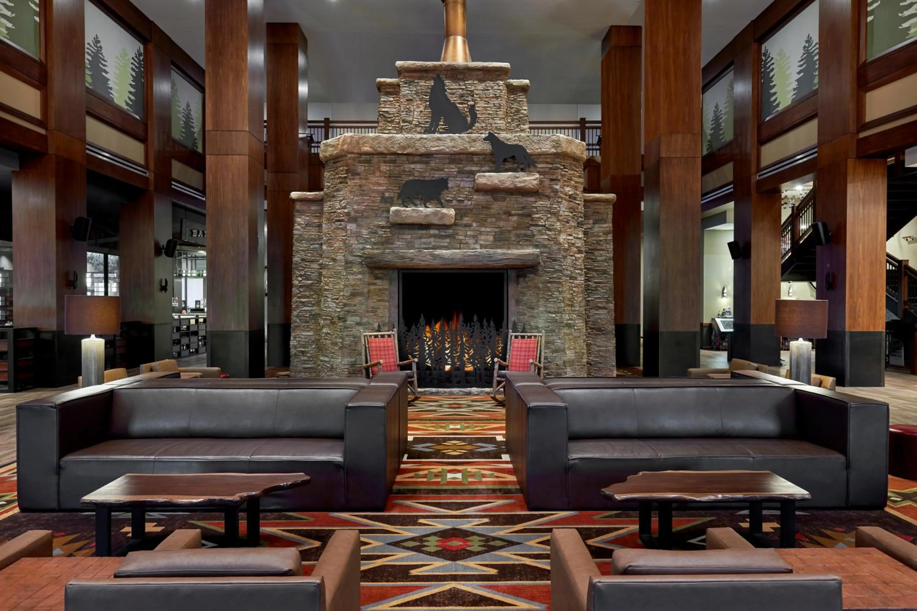 Facade/entrance in Great Wolf Lodge Arizona