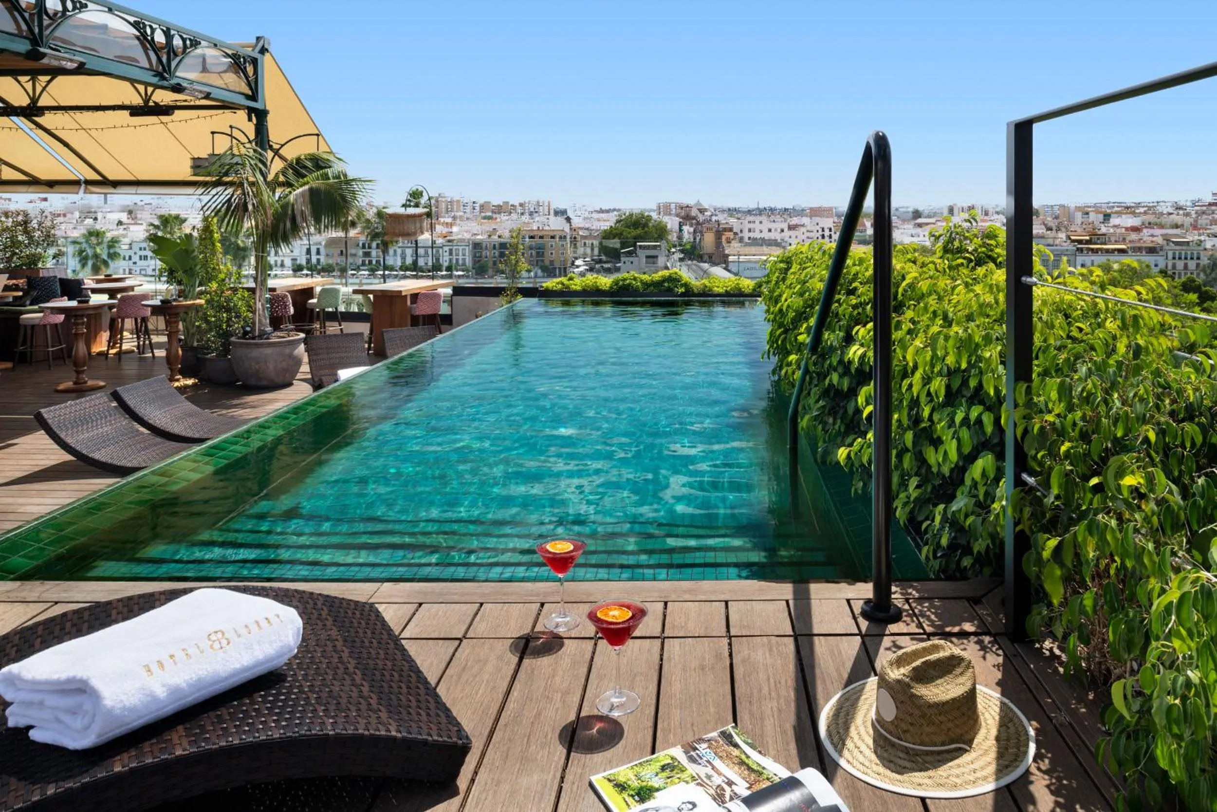 Swimming pool in Hotel Lobby