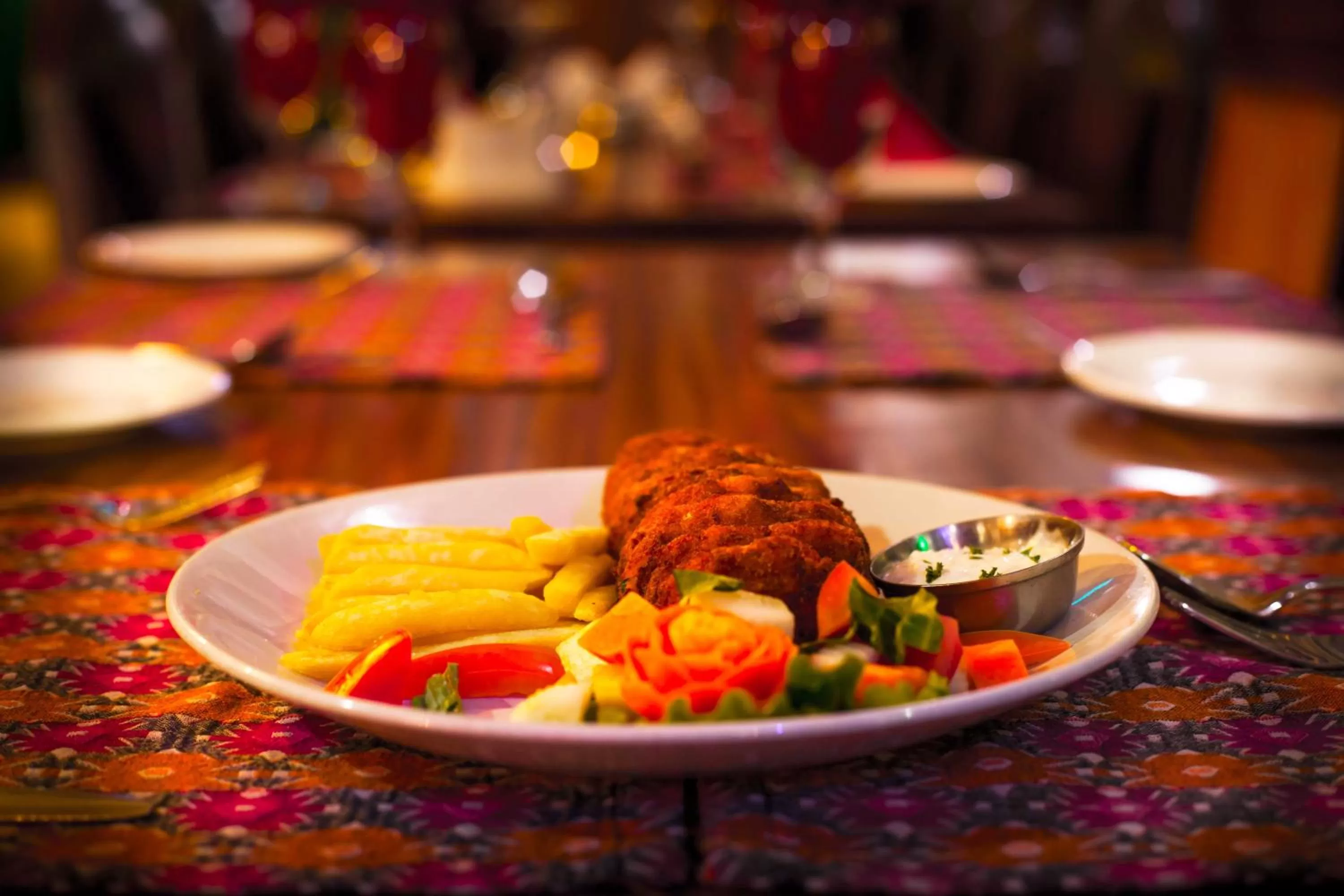 Food and drinks in Kathmandu Eco Hotel