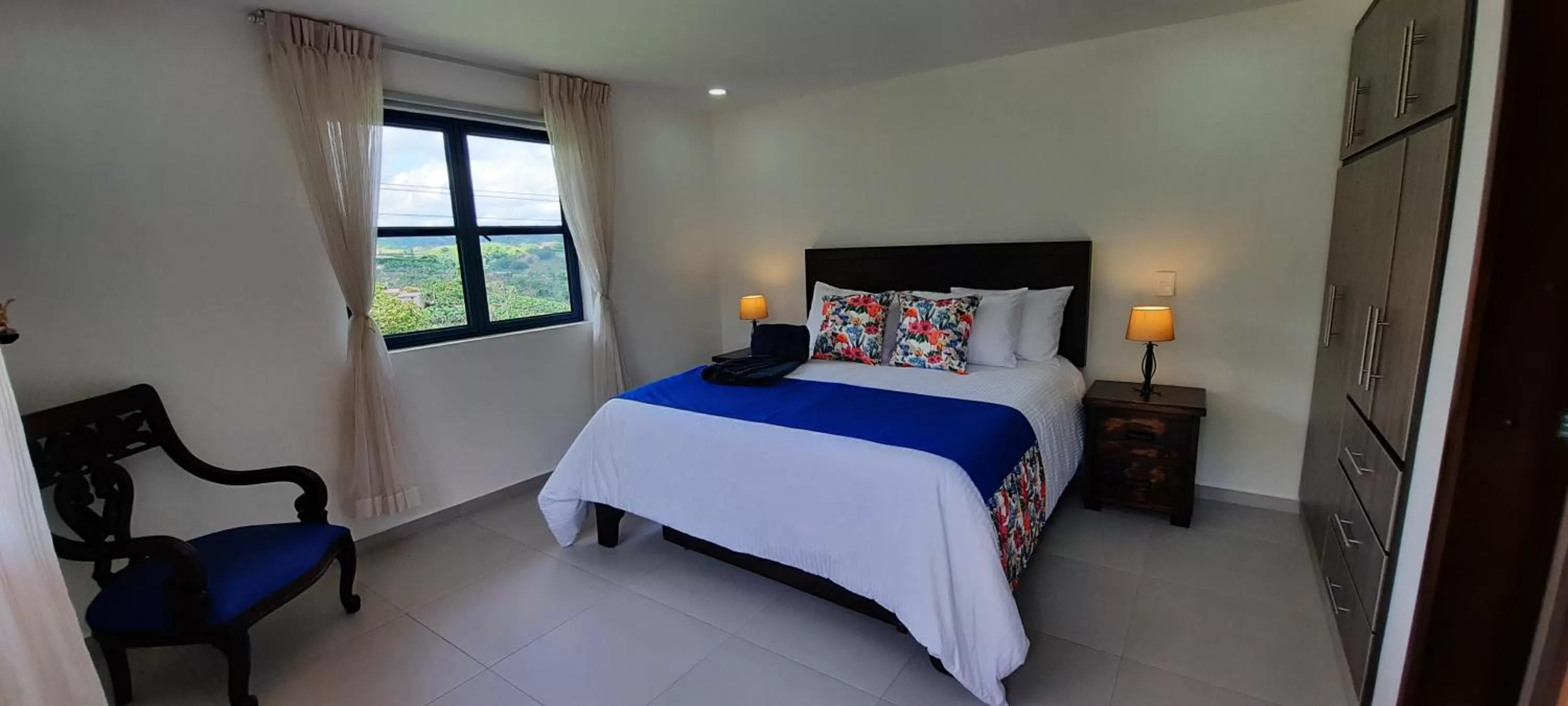 Bed in Guaduales Ecohotel