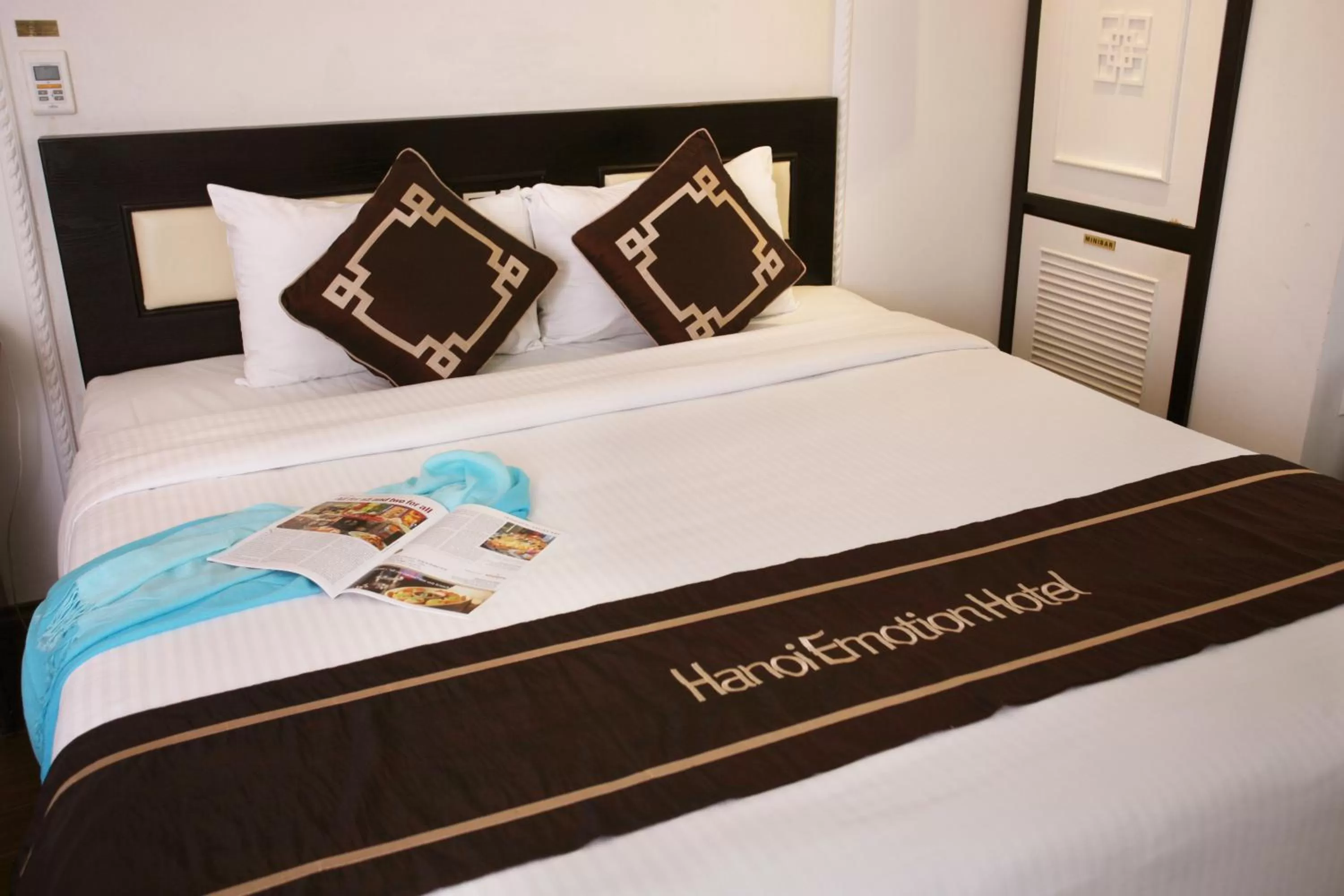 Bed in Hanoi Emotion Hotel