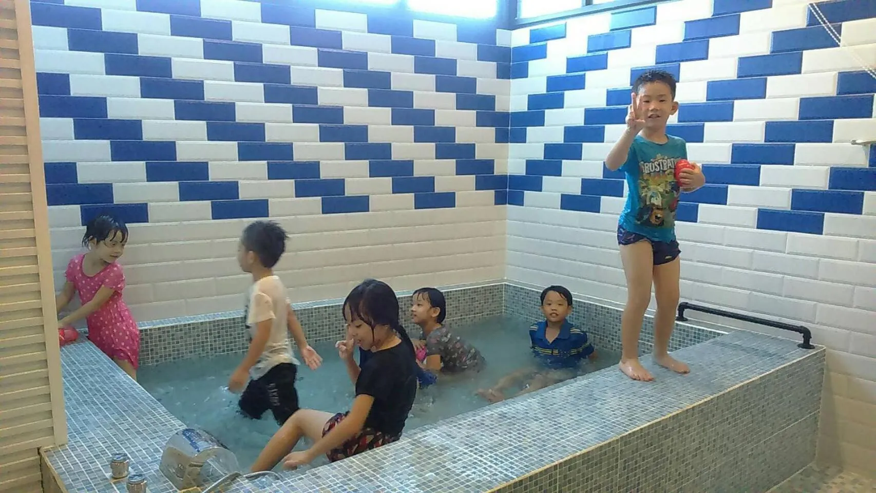 Bathroom in Song Ping Resort松平渡假會館