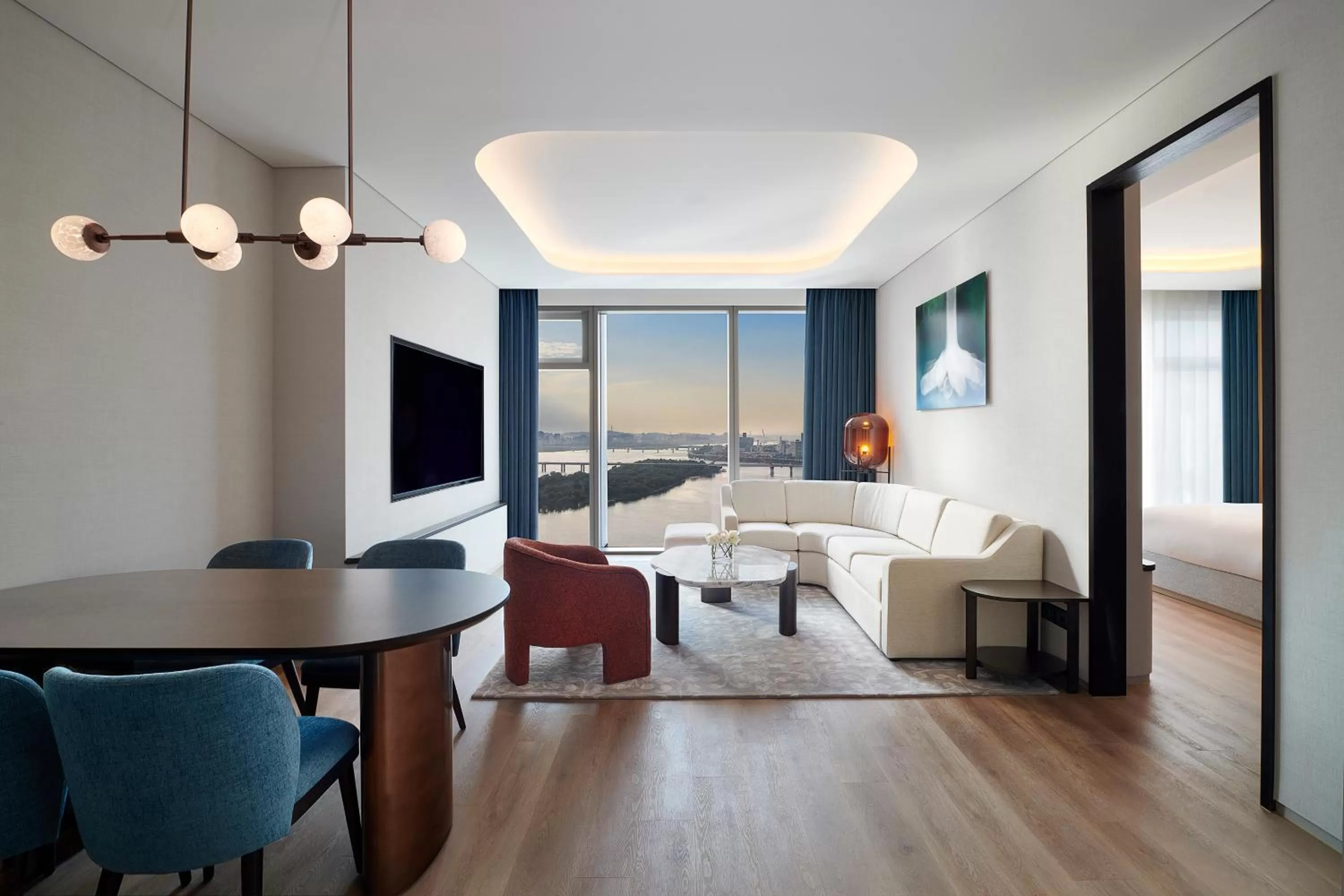 Premier River Suite with 1 King Bed, River View in Hotel Naru Seoul MGallery Ambassador