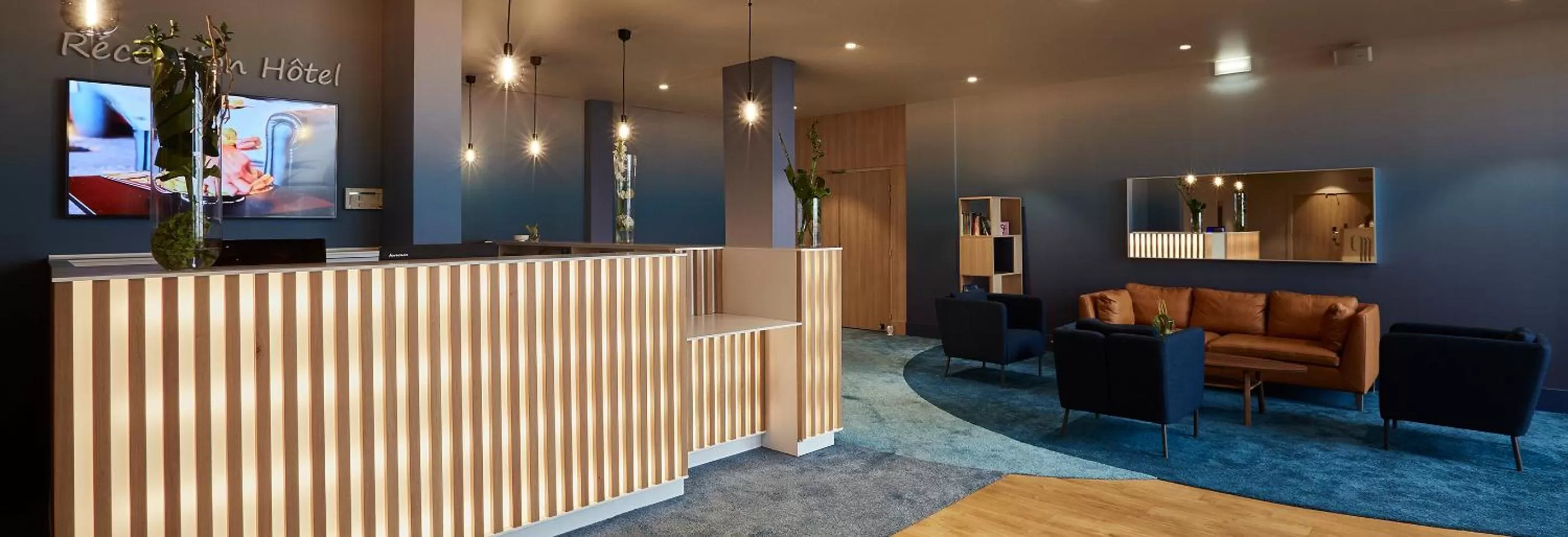 Patio in L'Échappée - Hôtel Casino Dieppe