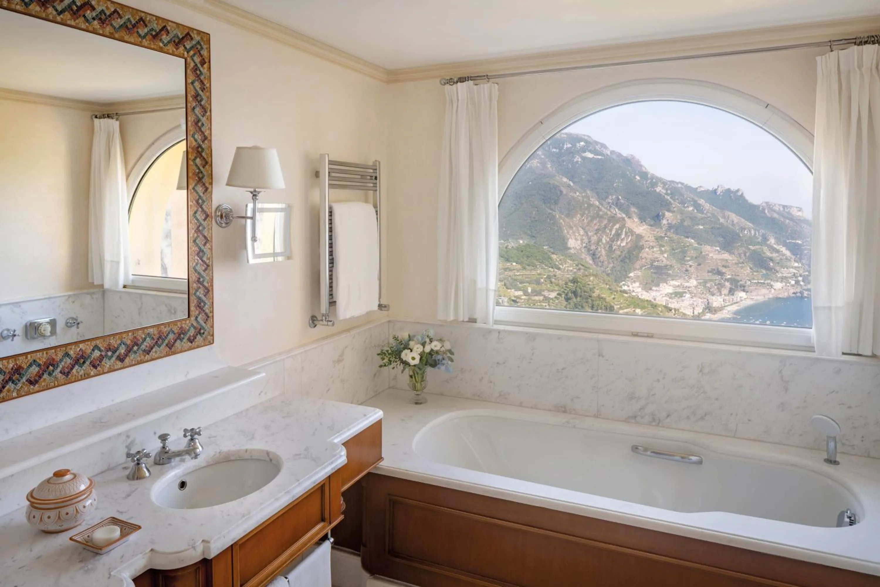 Bathroom in Caruso, A Belmond Hotel, Amalfi Coast