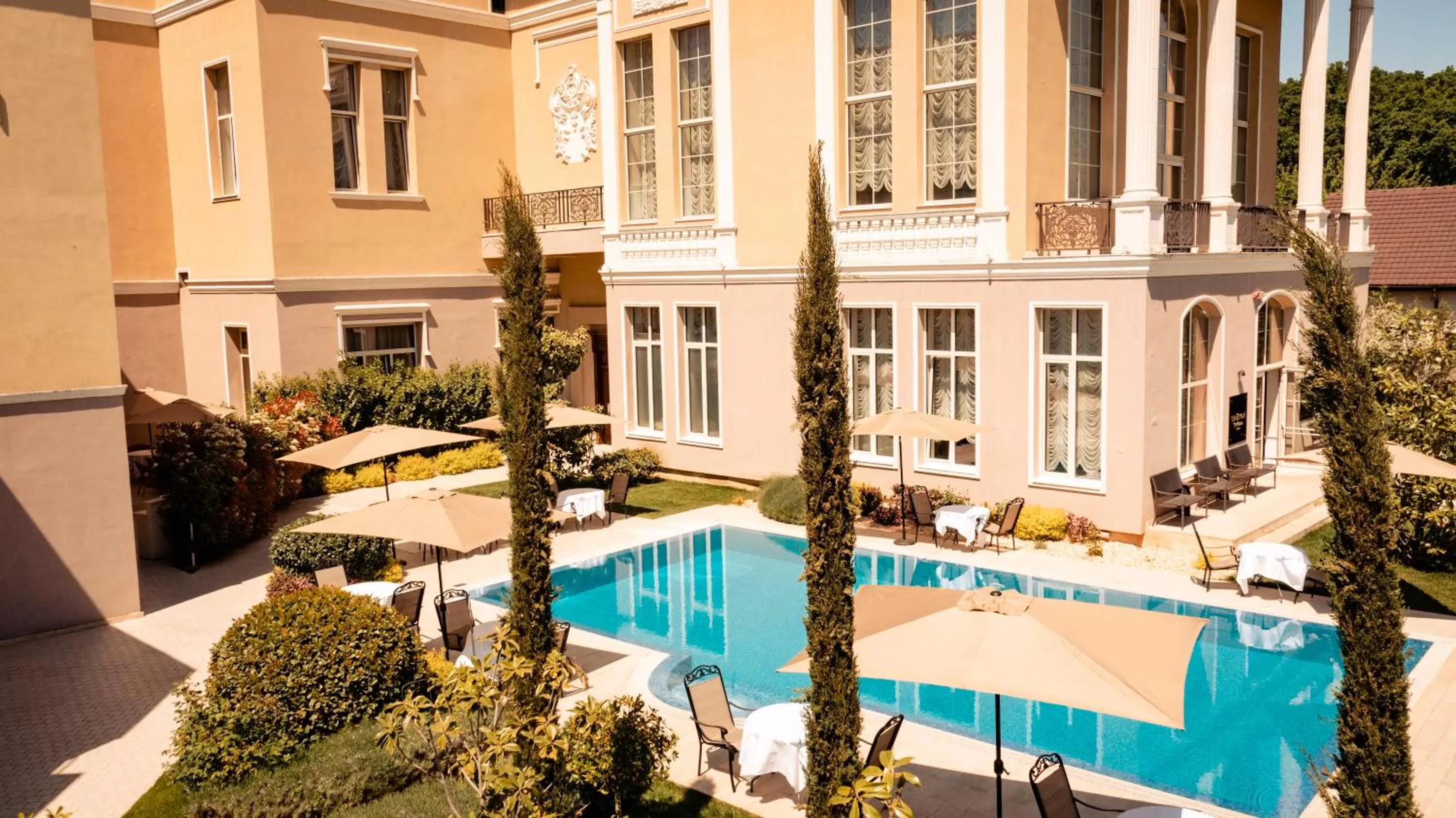 Swimming pool in Tresor Le Palais Timisoara, Curio Collection by Hilton