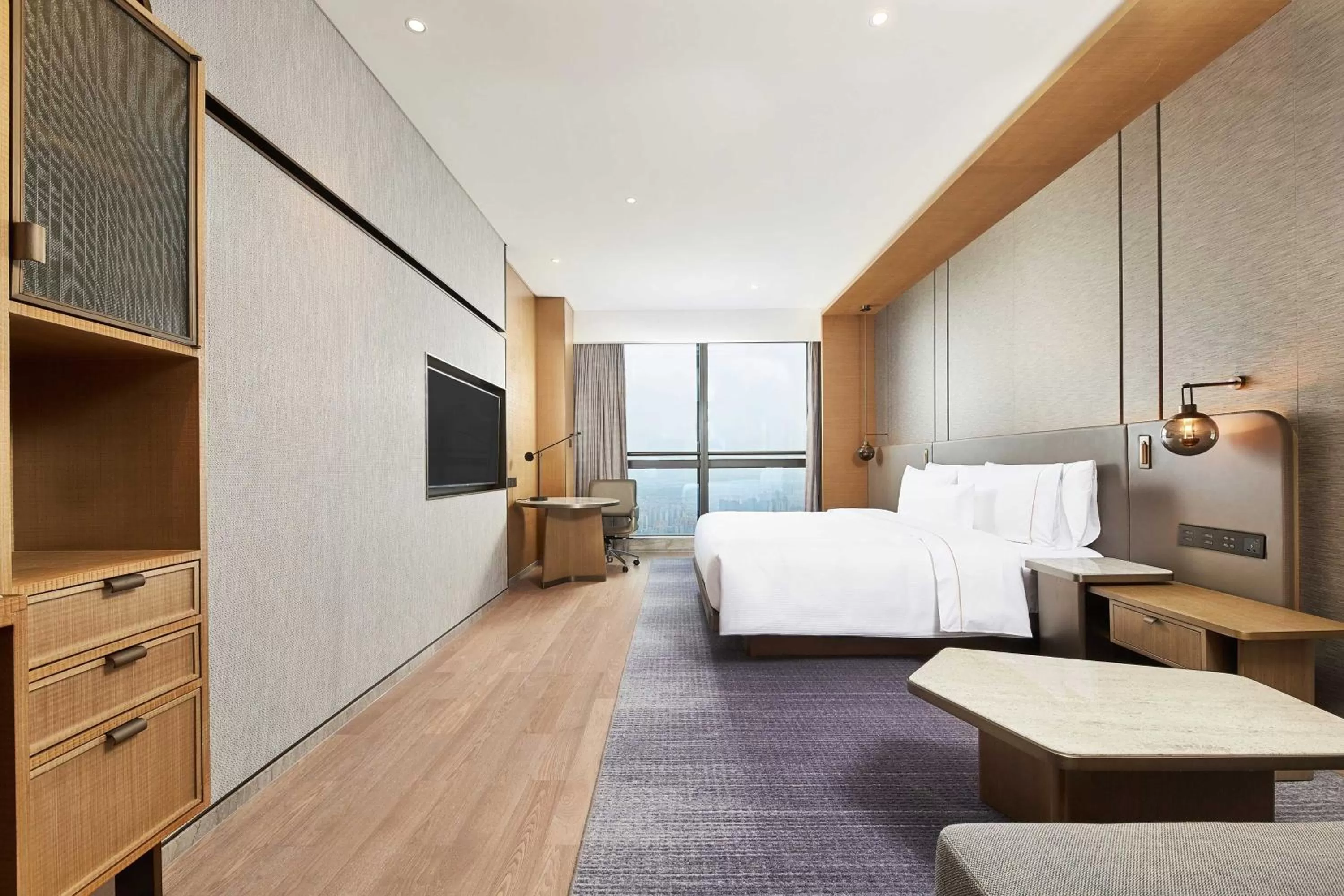 Photo of the whole room, Bed in The Westin Zhongshan Guzhen