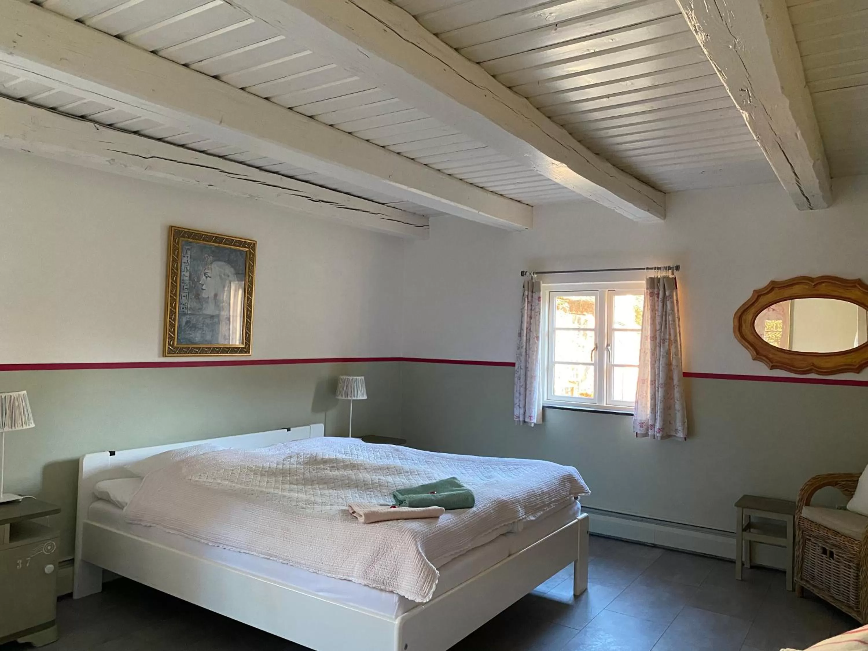 Bedroom, Bed in Heddahgaarden