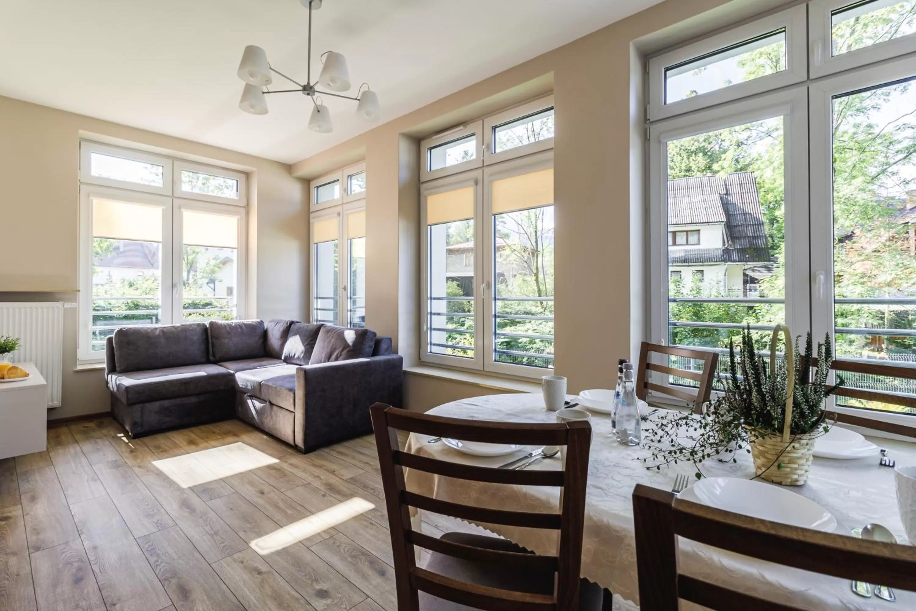 Living room in Jagiellońska Residence