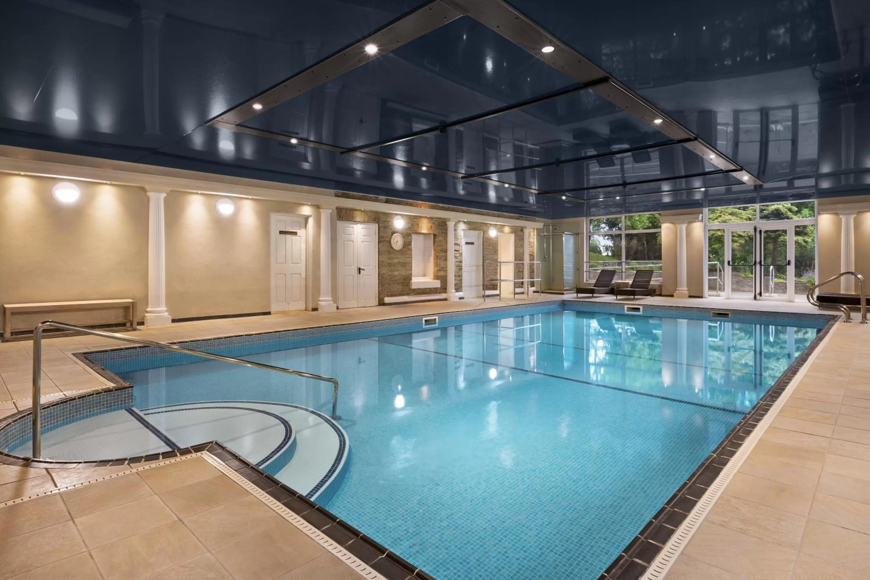 Swimming pool in Trenython Manor Resort