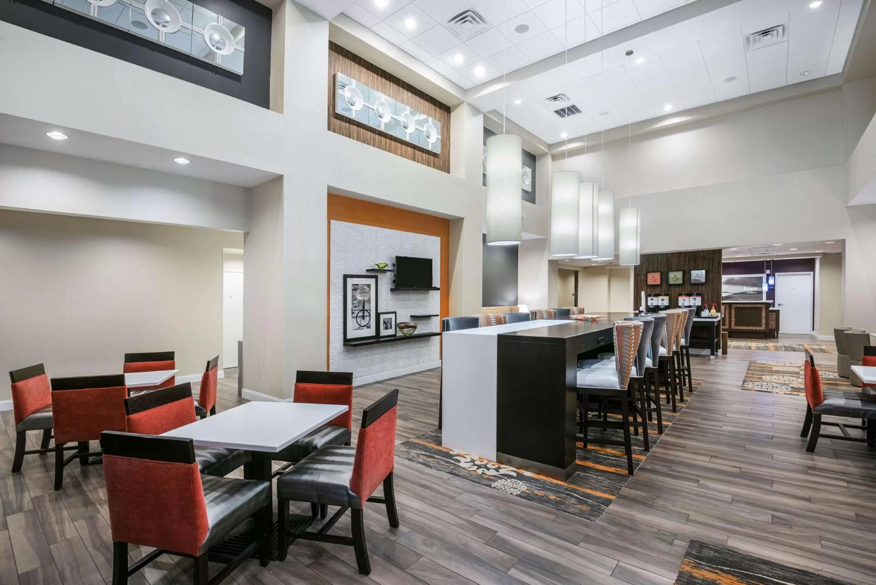 Lobby or reception in Hampton Inn & Suites San Antonio Brooks City Base, TX