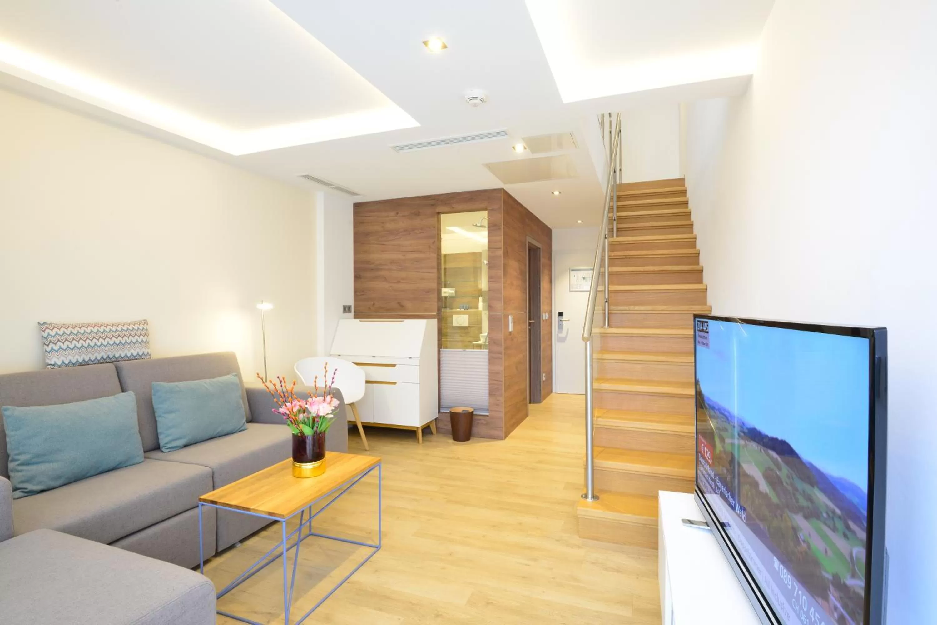 Living room in Parkhotel Residenz