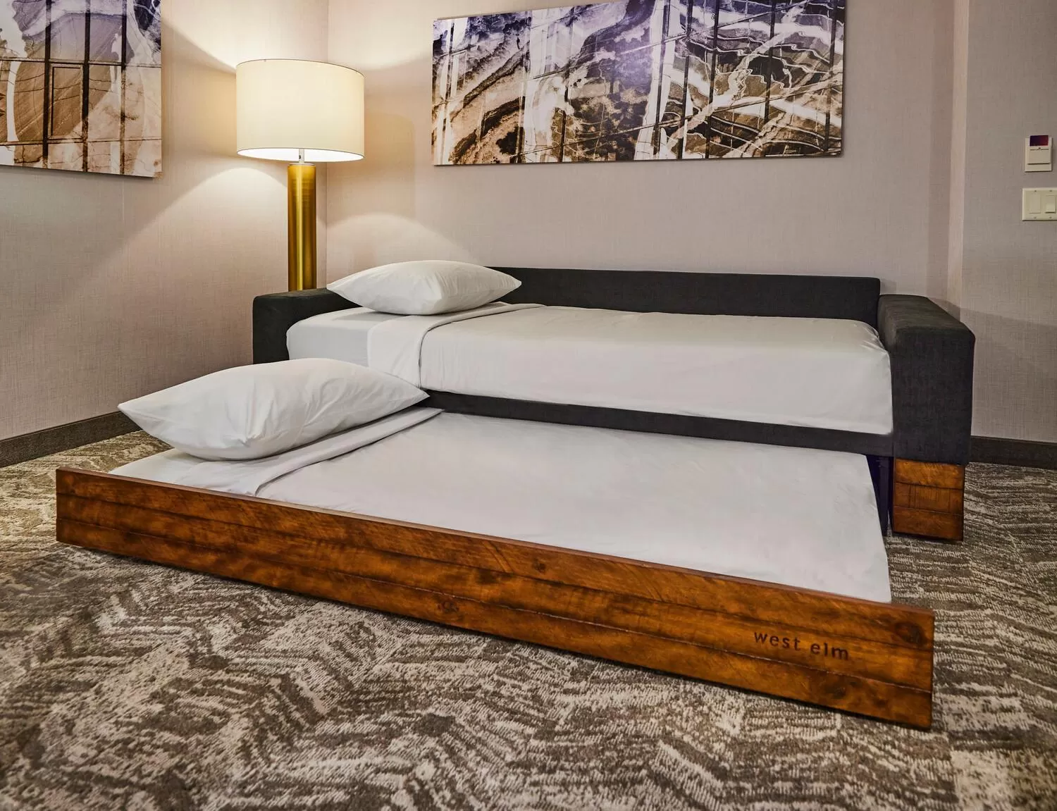 Bed in SpringHill Suites by Marriott Baton Rouge Gonzales