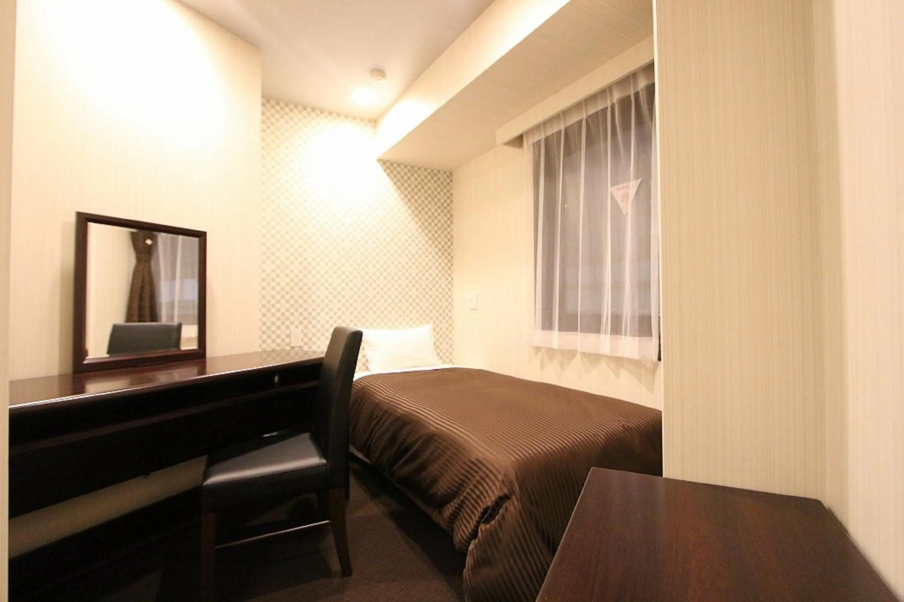 Photo of the whole room, Bed in HOTEL LiVEMAX Nihonbashi Hakozaki