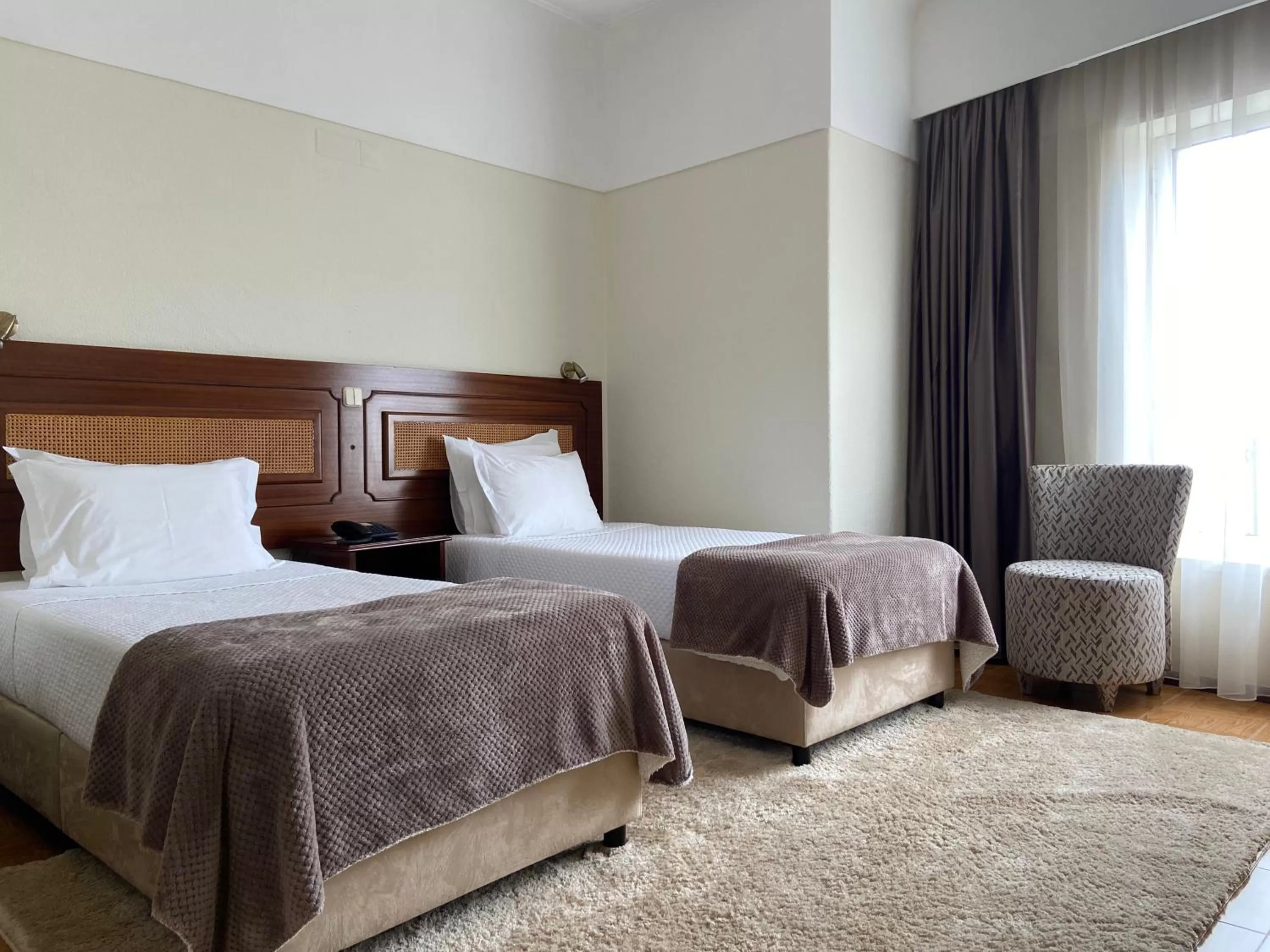 Bed in Hotel Porto Mar