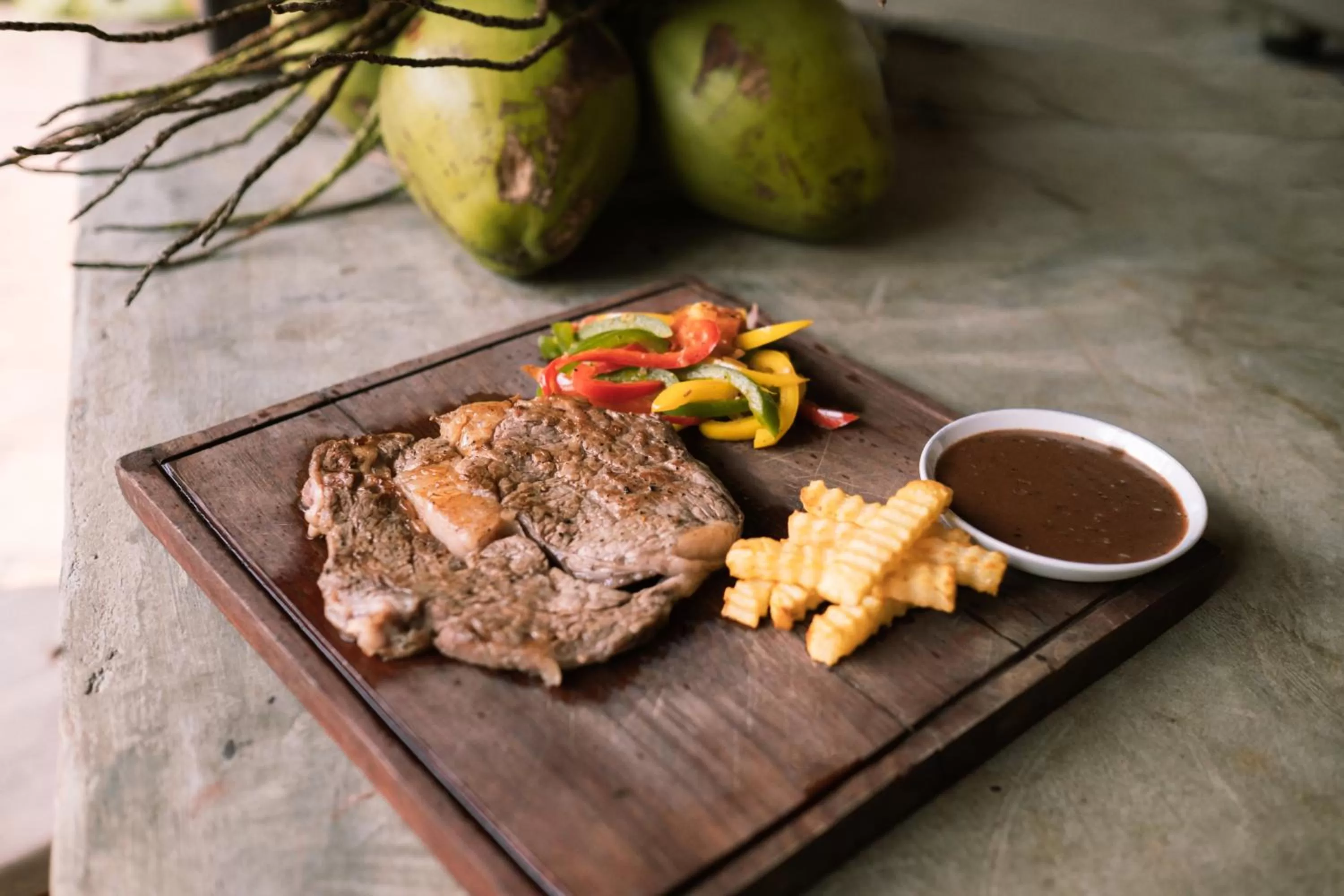 Food close-up in Kirirom Hillside Resort