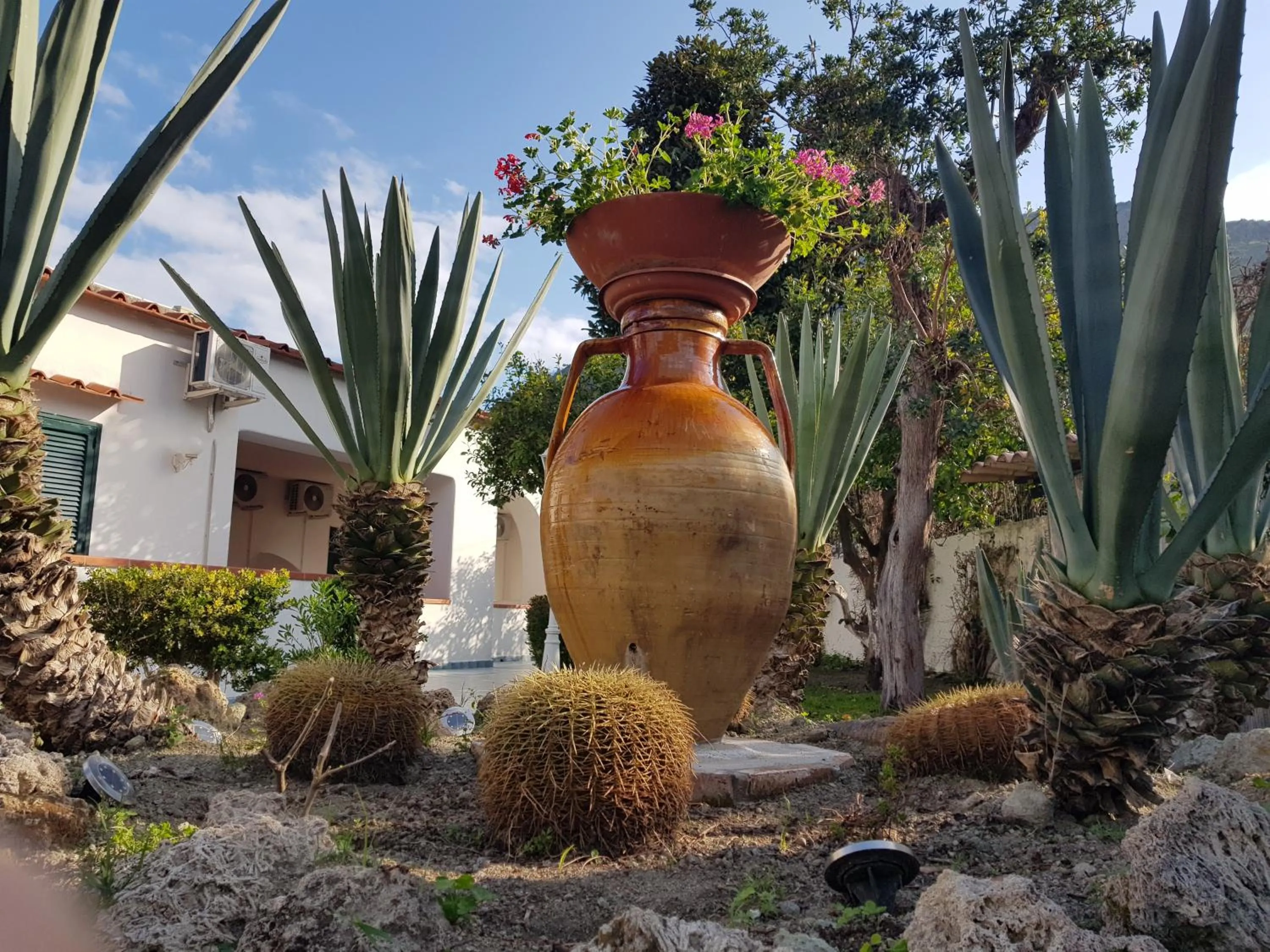 Garden in Hotel Park Calitto