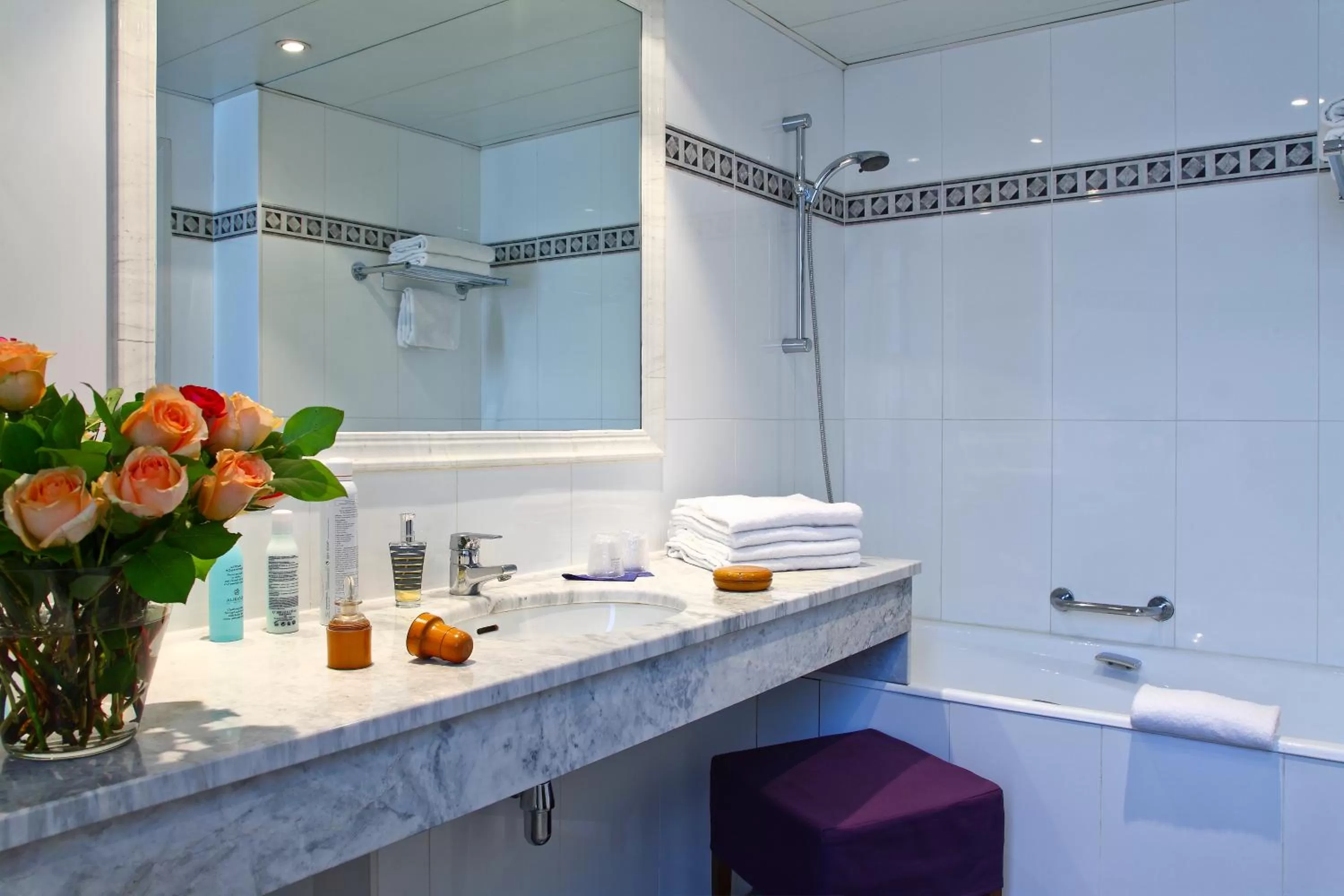 Bathroom in Hotel De La Jatte