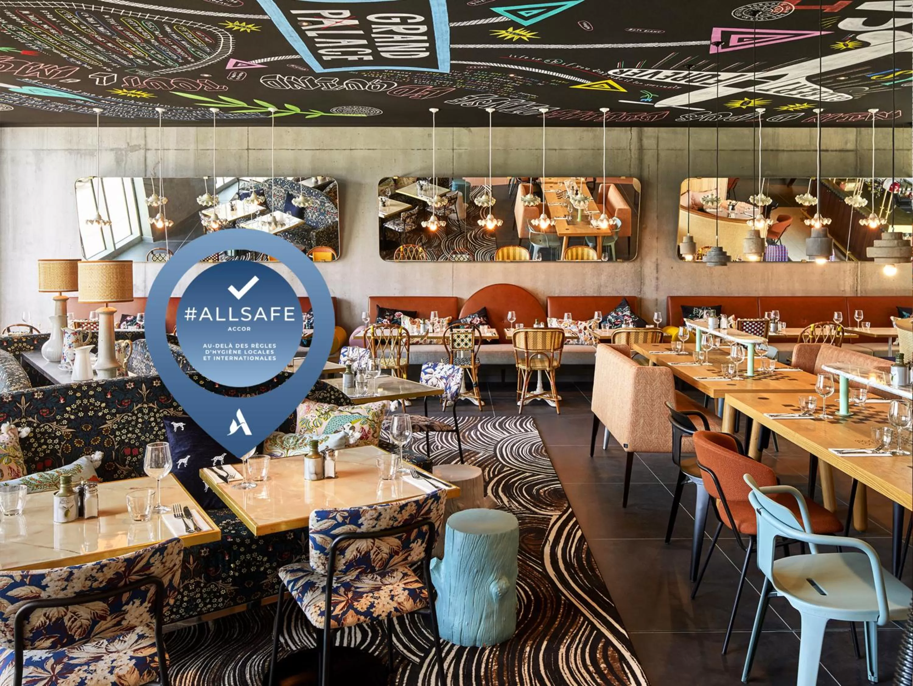 Restaurant/places to eat in Mama Shelter Lille