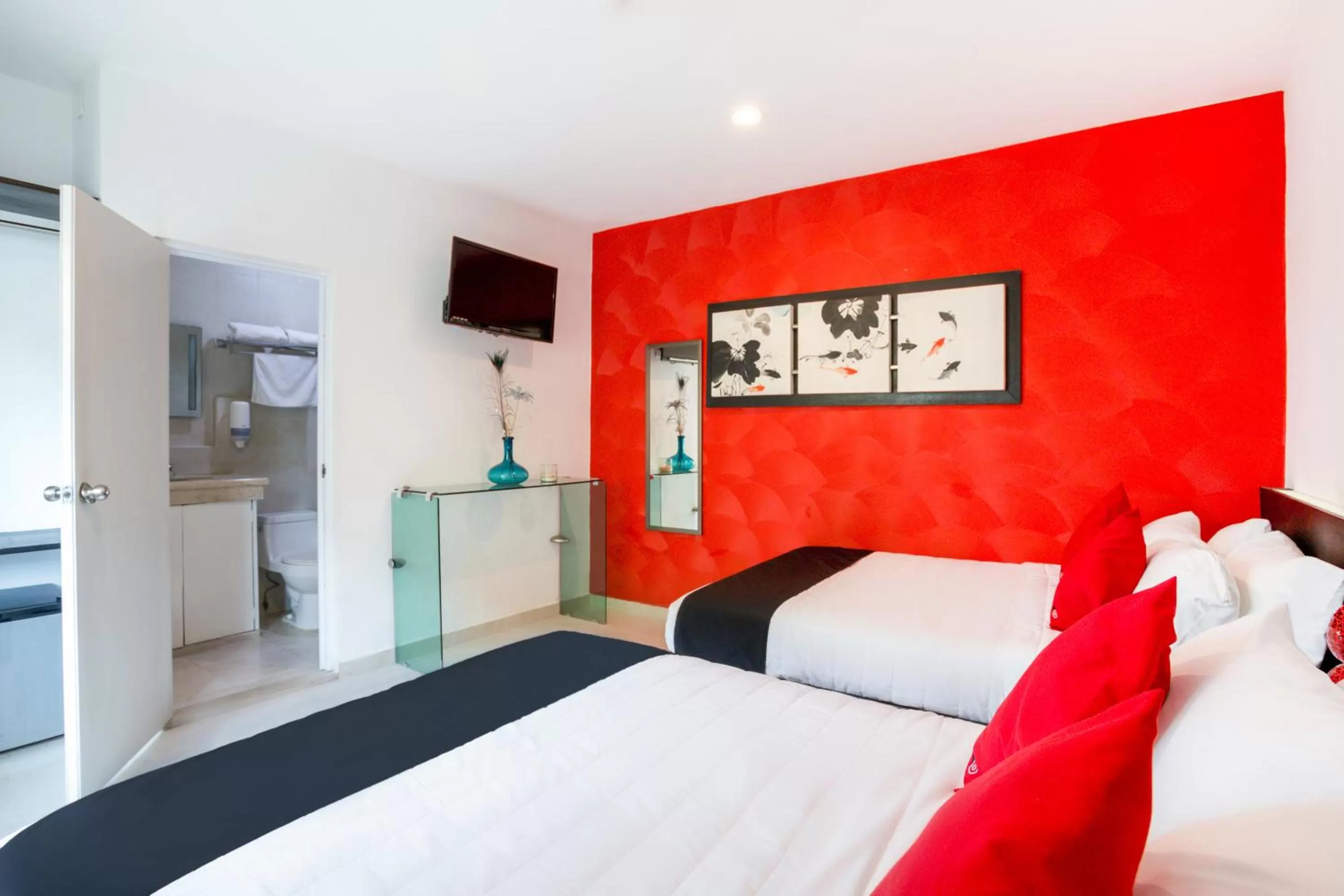 Bedroom, Bed in Quinta Santa Anita