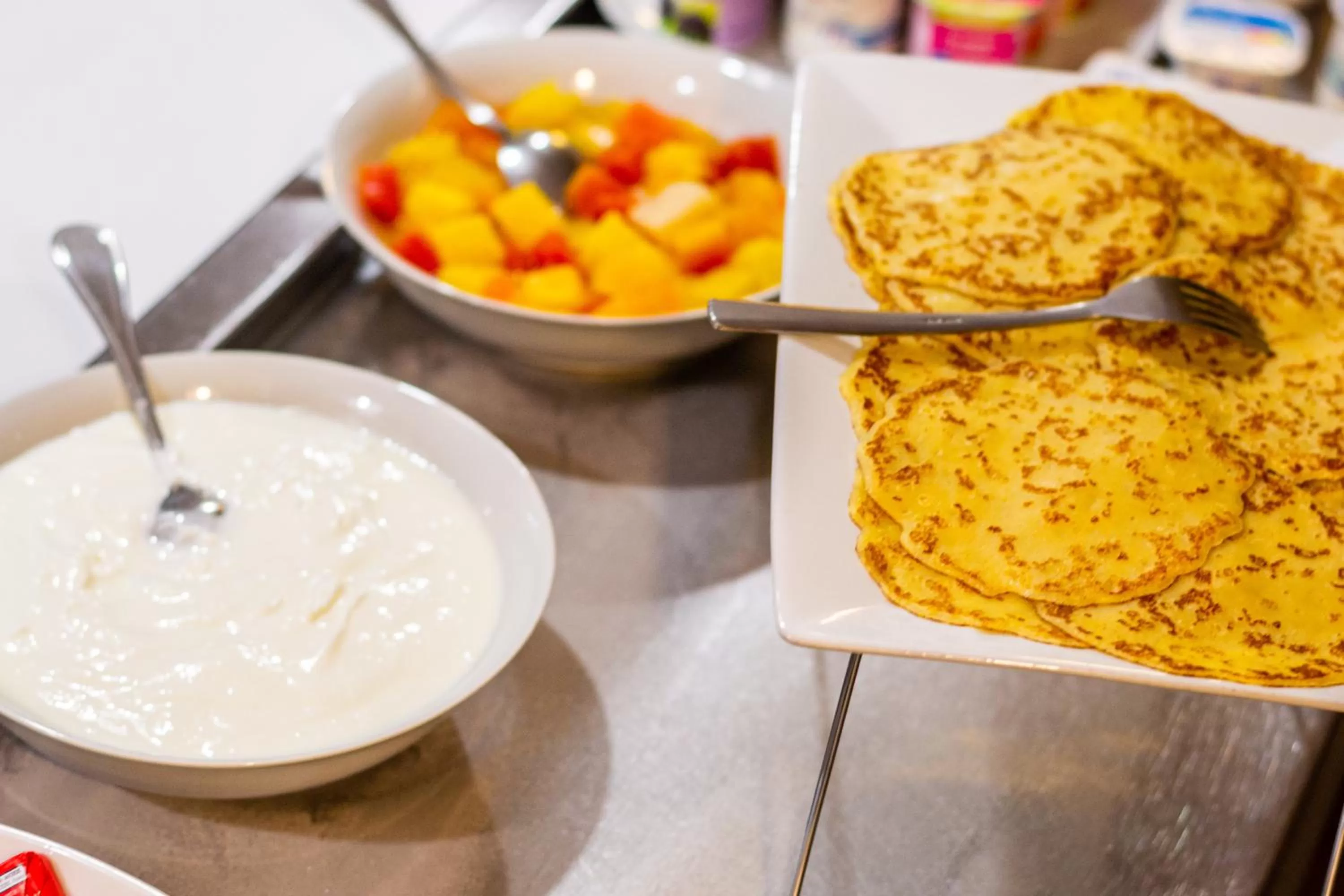 Buffet breakfast in initial by balladins La Roche-sur-Yon