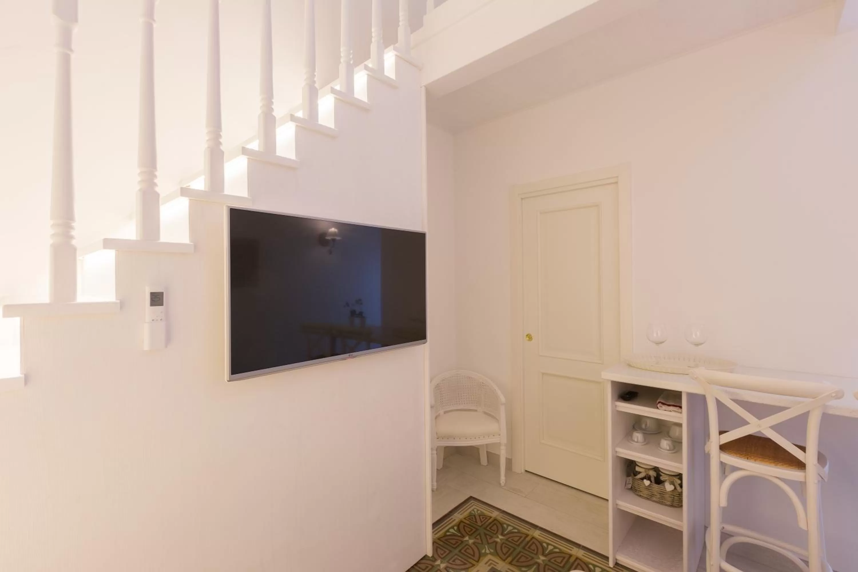 Seating area in Suite Le Perle