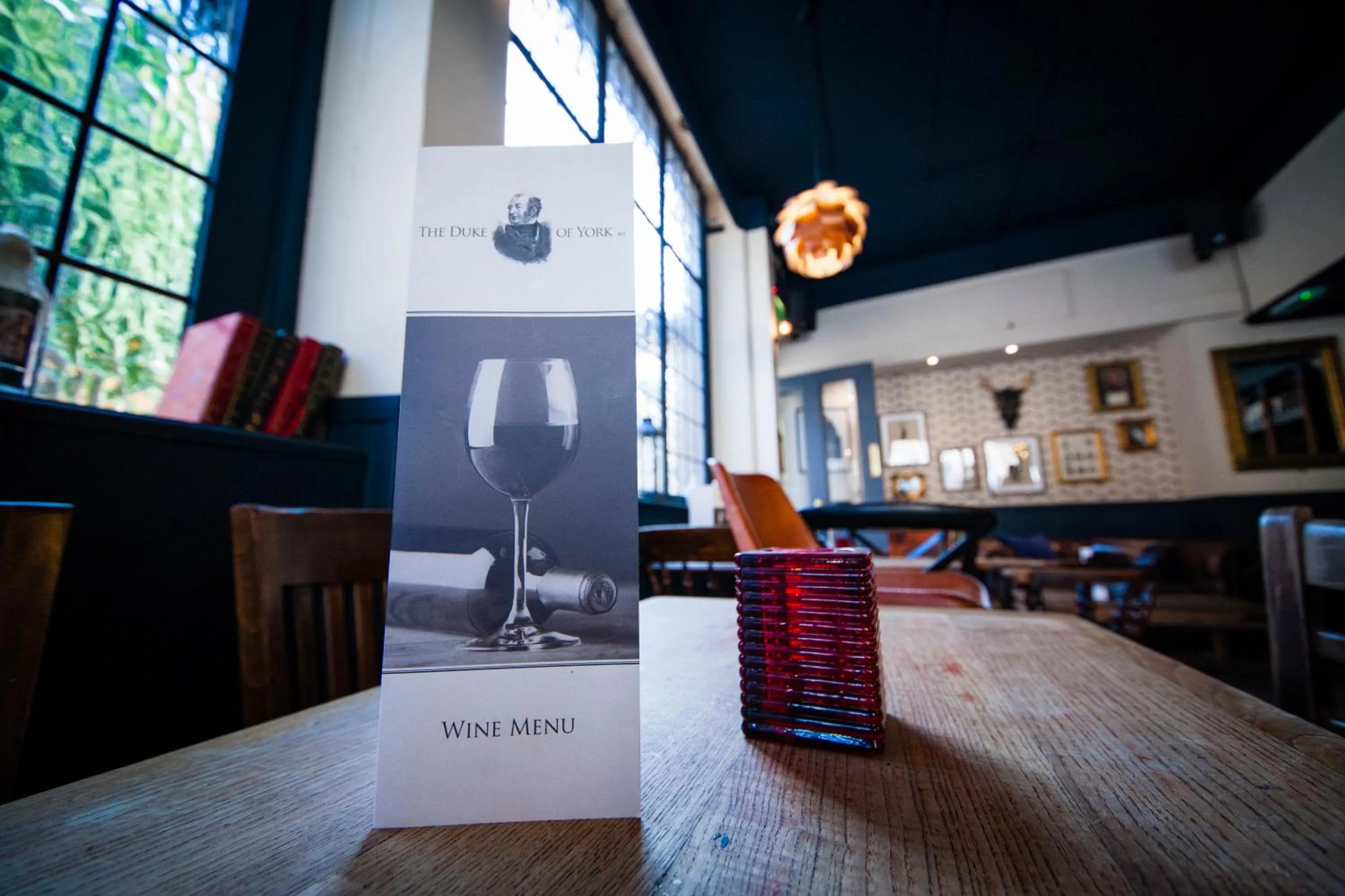 Restaurant/places to eat in The Duke Rooms London