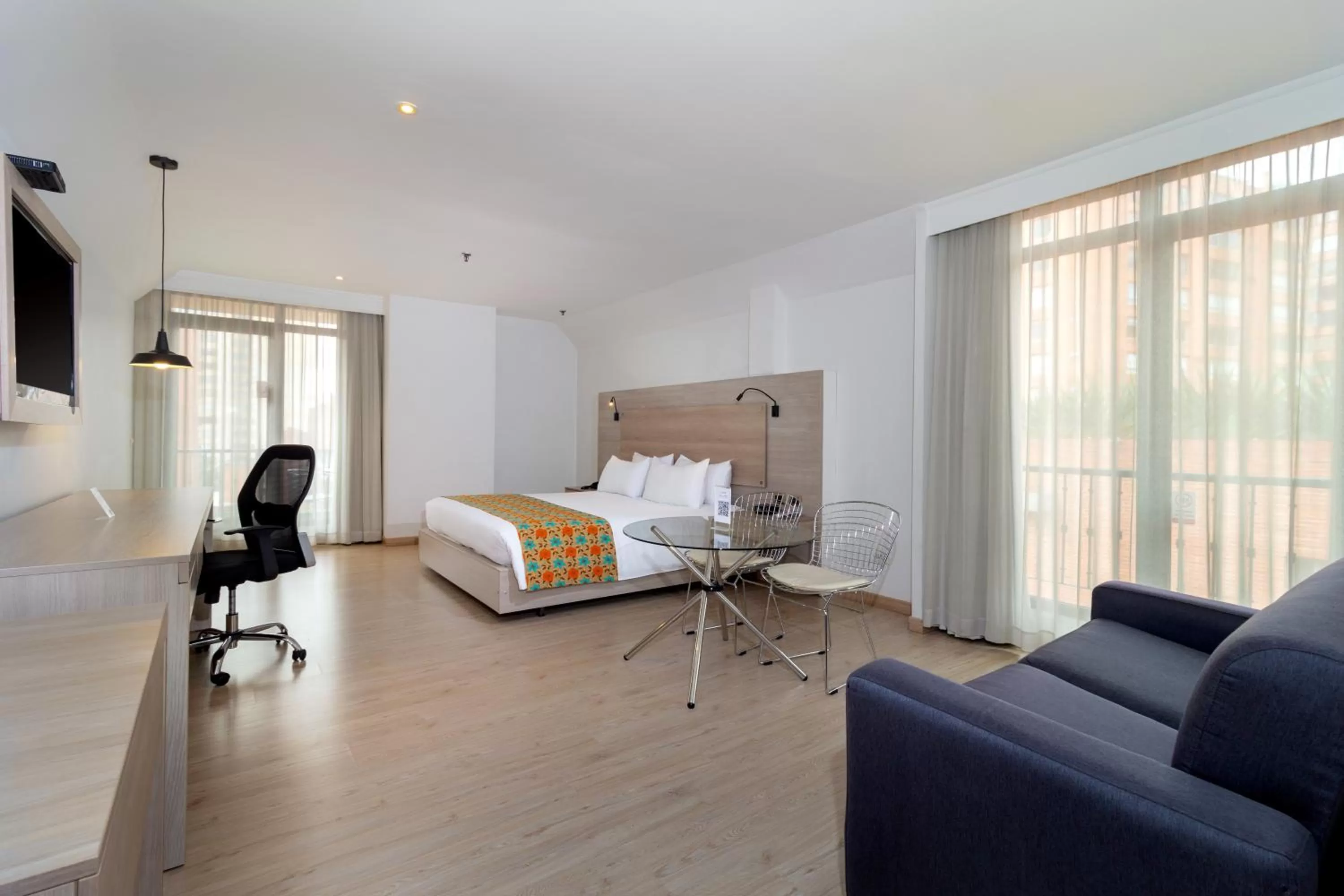 Bed in Hotel Rosales Plaza