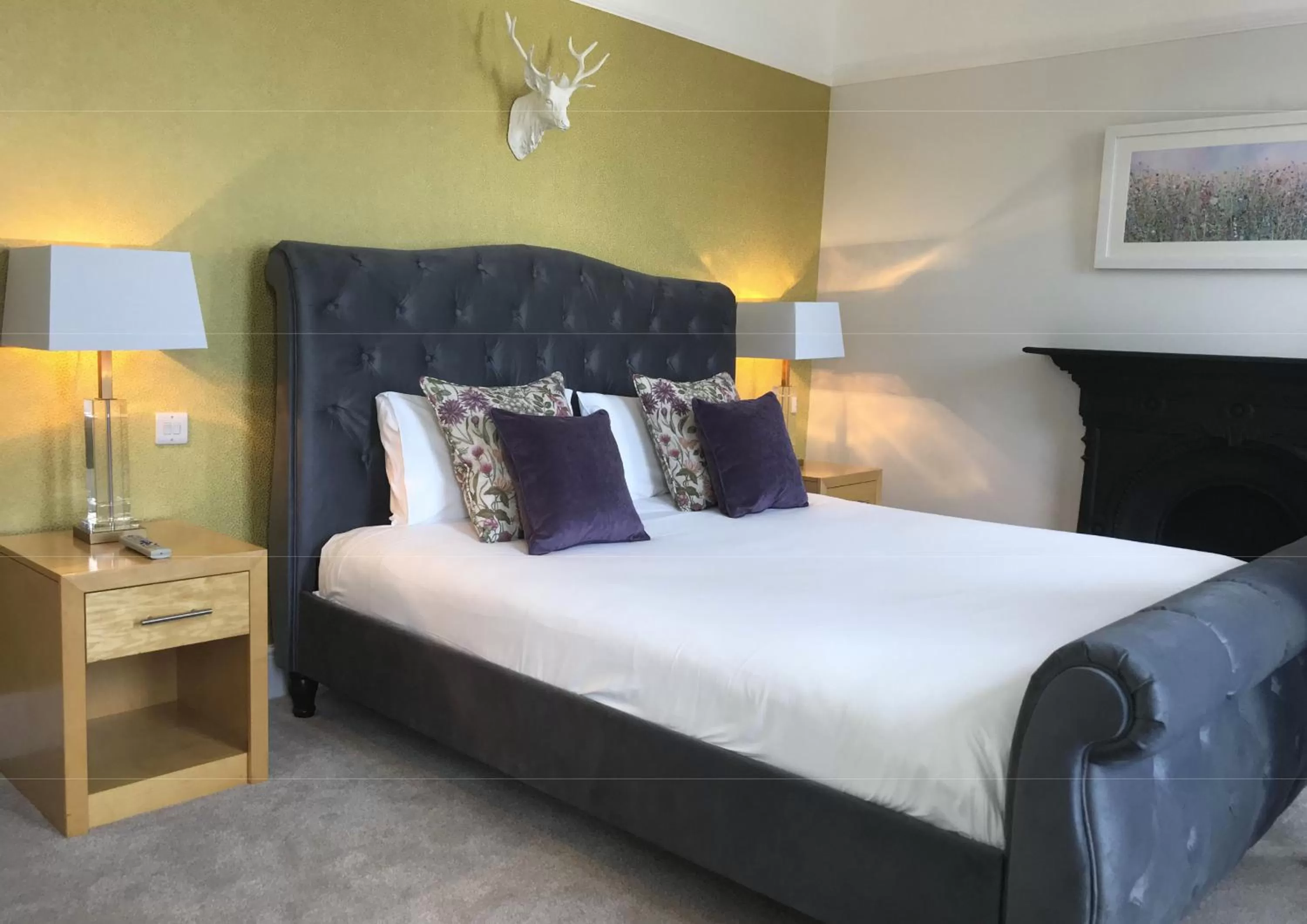 Bed in The Highworth Hotel